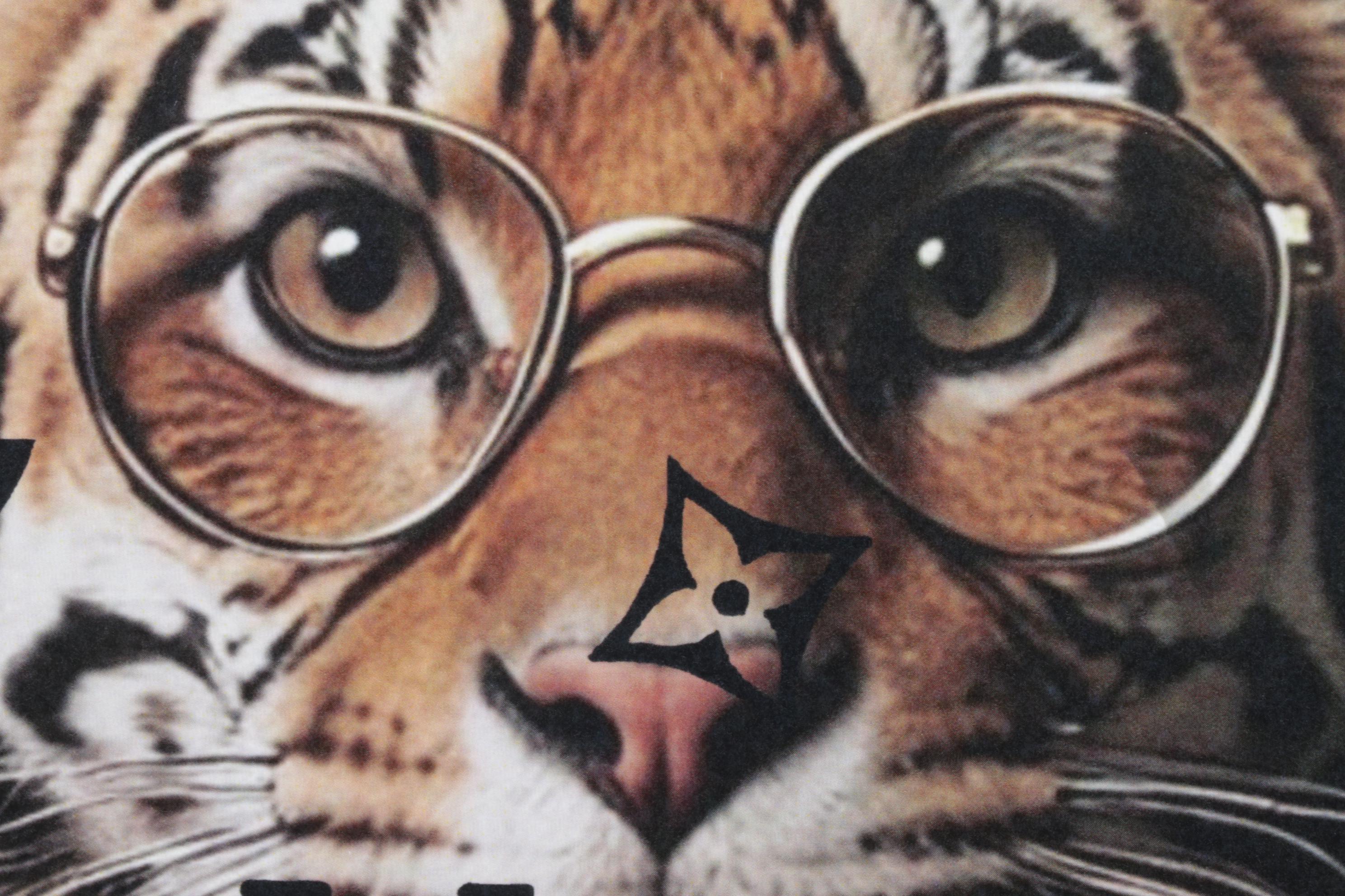 Death NYC Pop Art Graphic Print Homage to Gucci & Louis Vuitton x Tiger, 2025