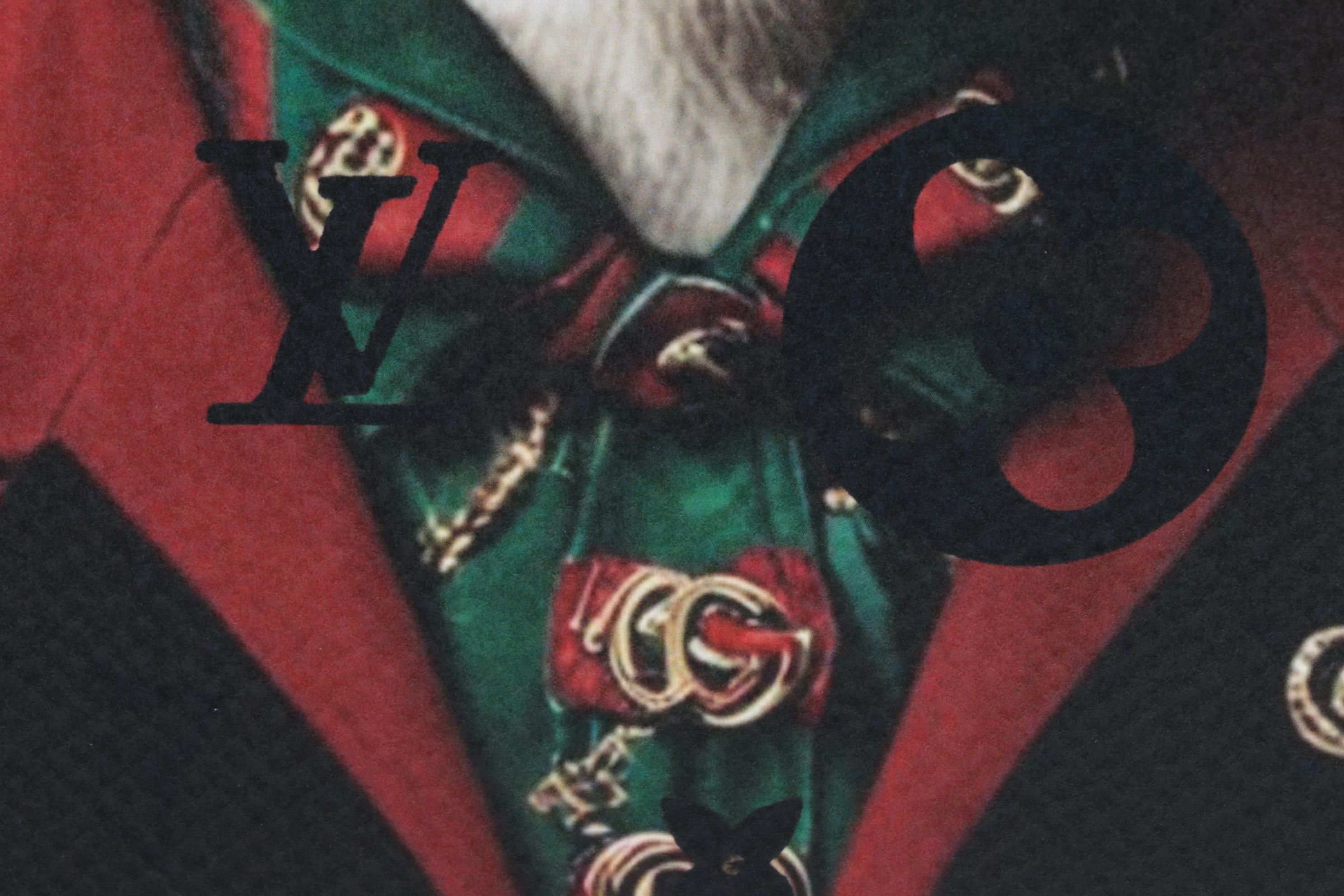 Death NYC Pop Art Graphic Print Homage to Gucci & Louis Vuitton x Tiger, 2025