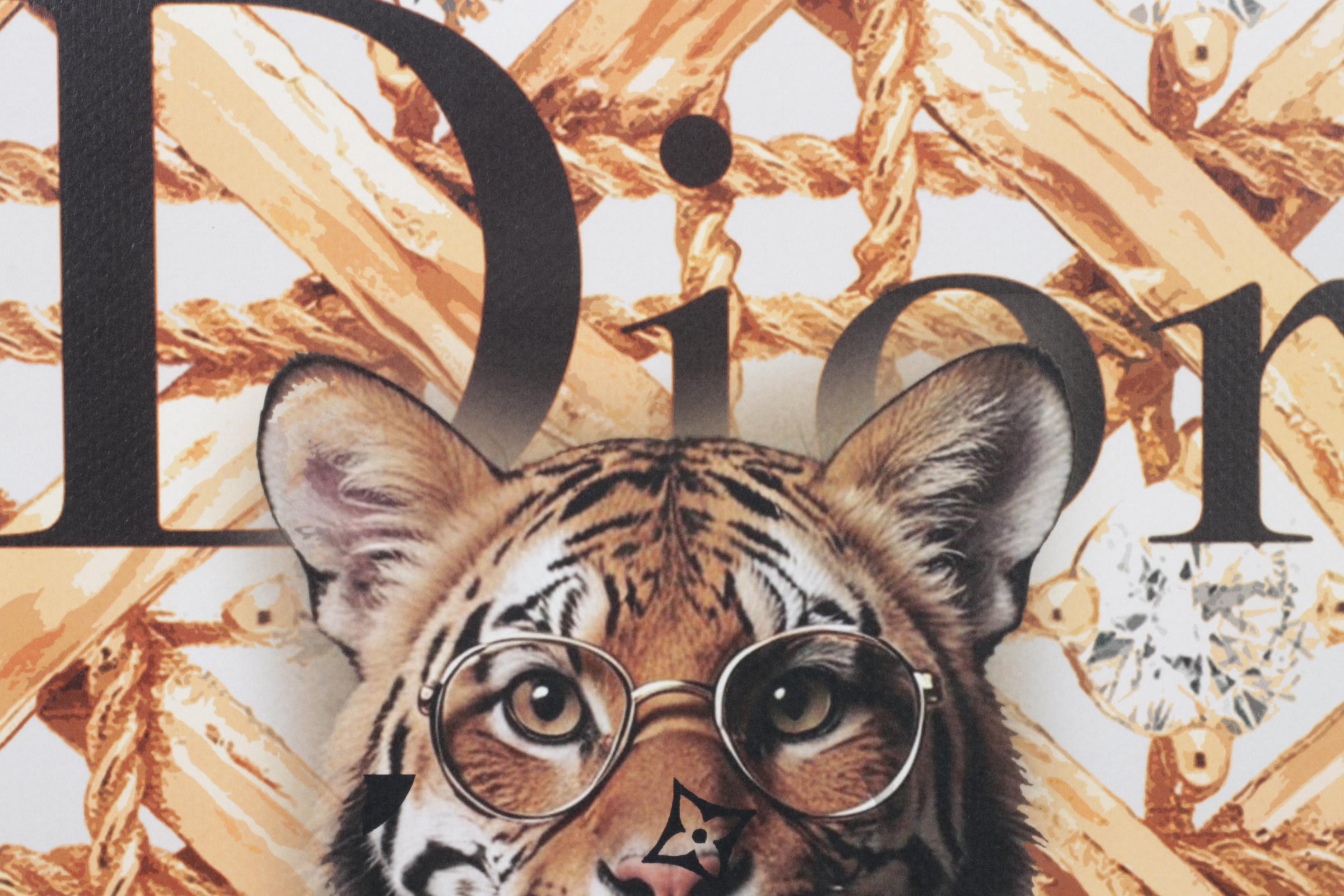 Death NYC Graphic Digital Print Homage to Dior x Louis Vuitton x Gucci, 2025