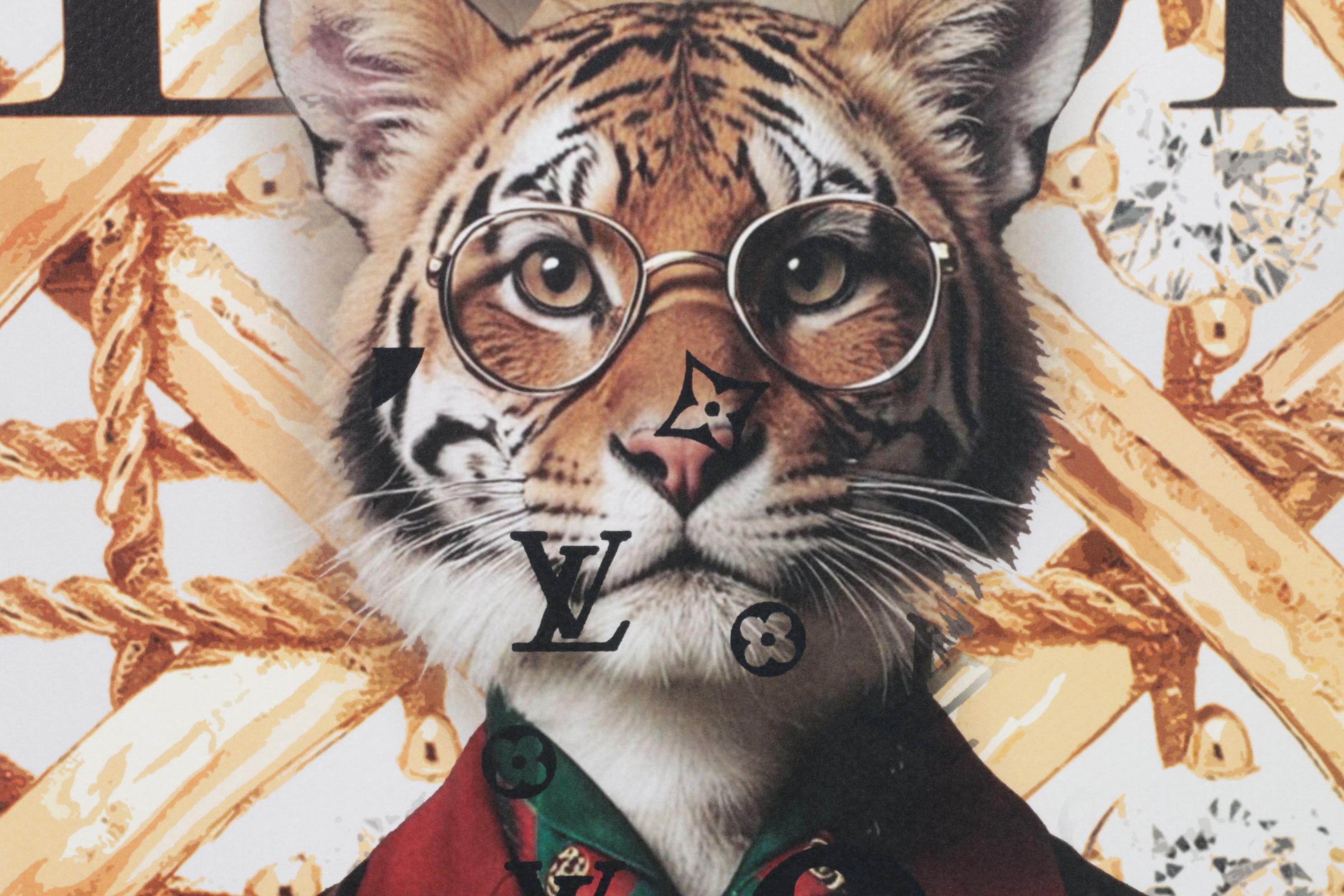 Death NYC Graphic Digital Print Homage to Dior x Louis Vuitton x Gucci, 2025