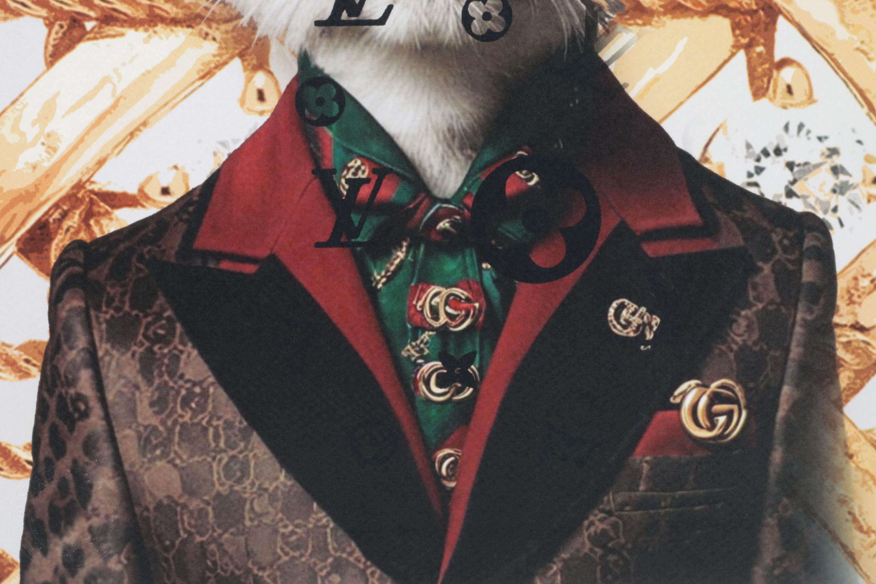 Death NYC Graphic Digital Print Homage to Dior x Louis Vuitton x Gucci, 2025