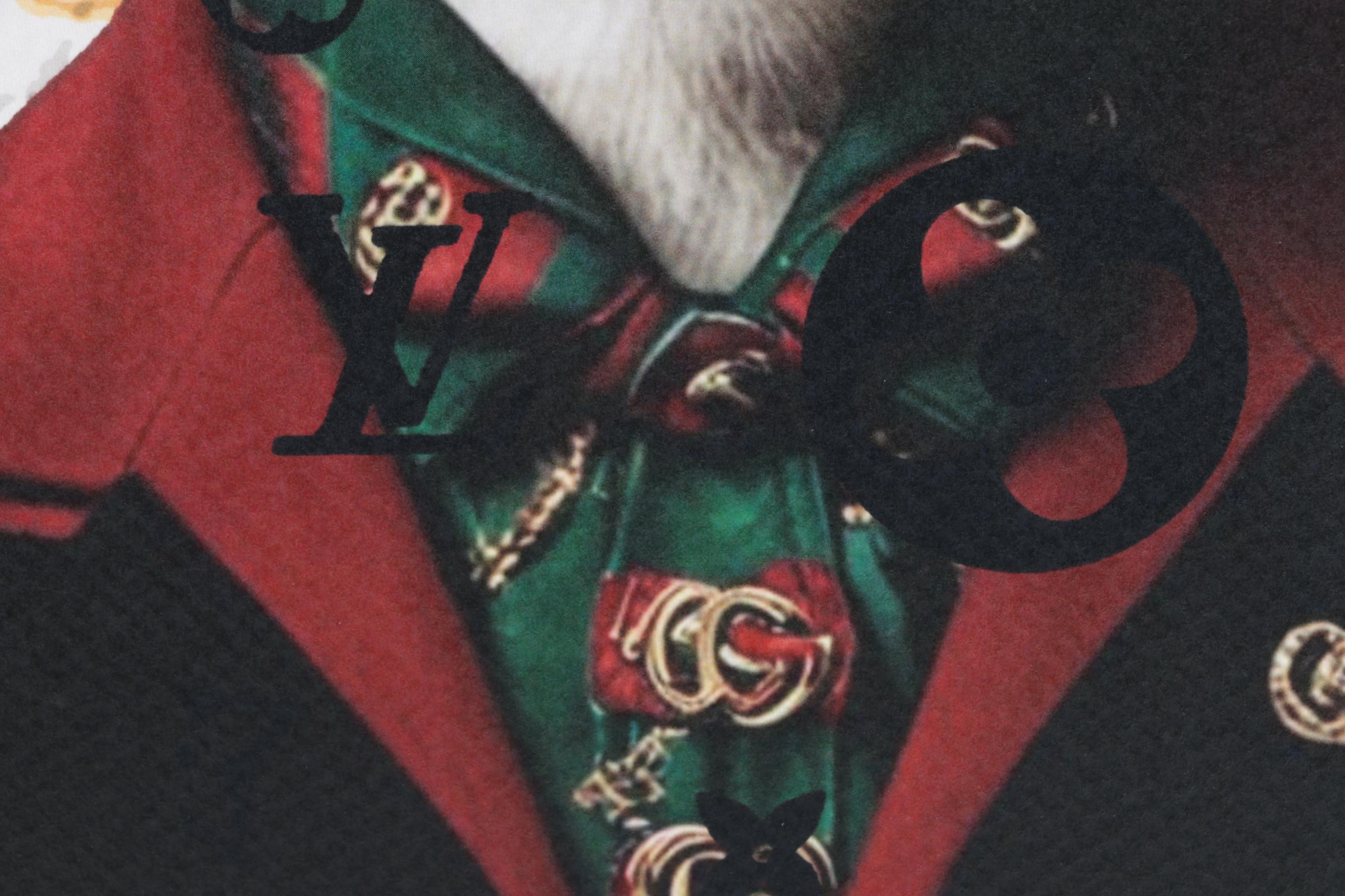 Death NYC Graphic Digital Print Homage to Dior x Louis Vuitton x Gucci, 2025