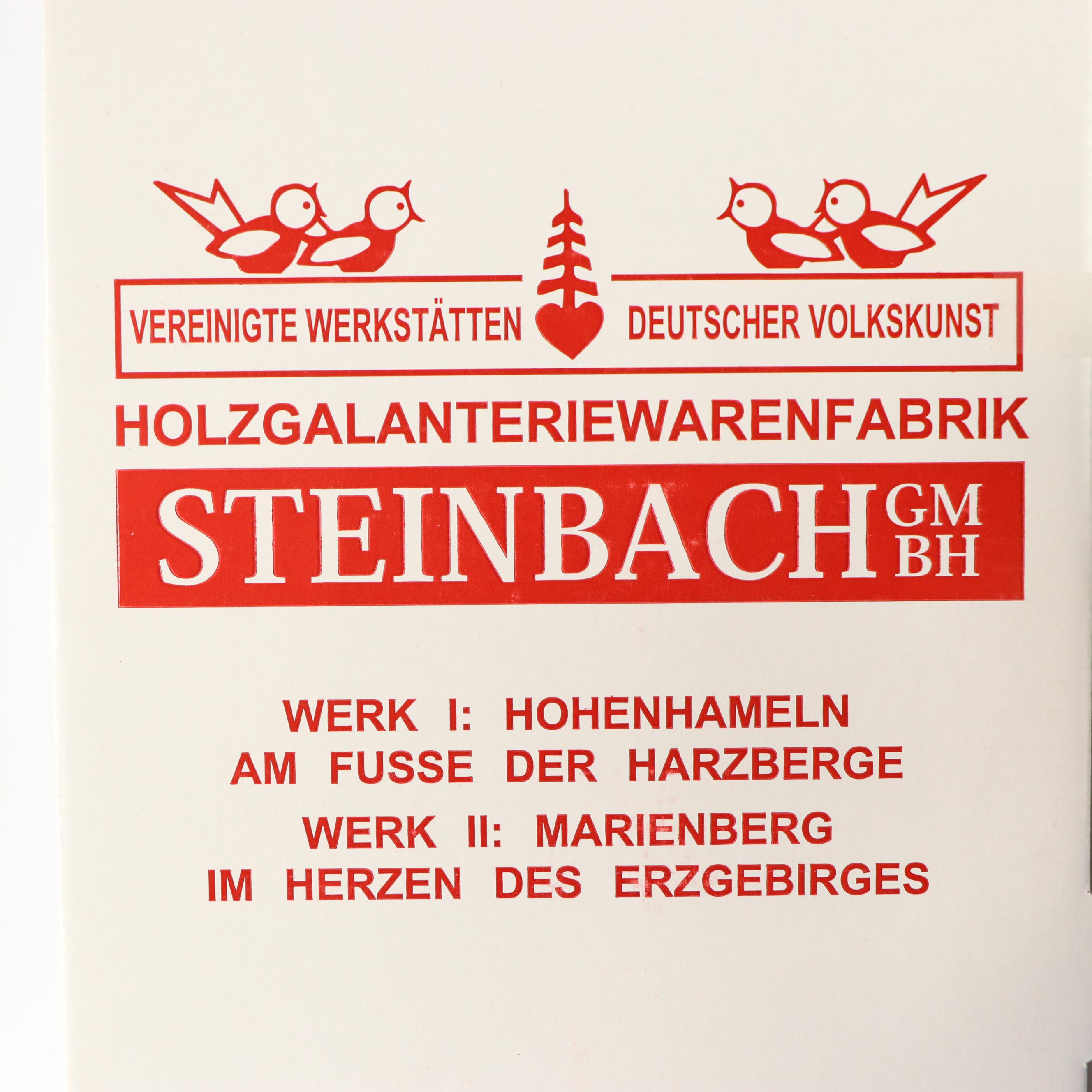 Artist Signed Steinbach "10 Years Collector's Club" Wooden Nutcracker