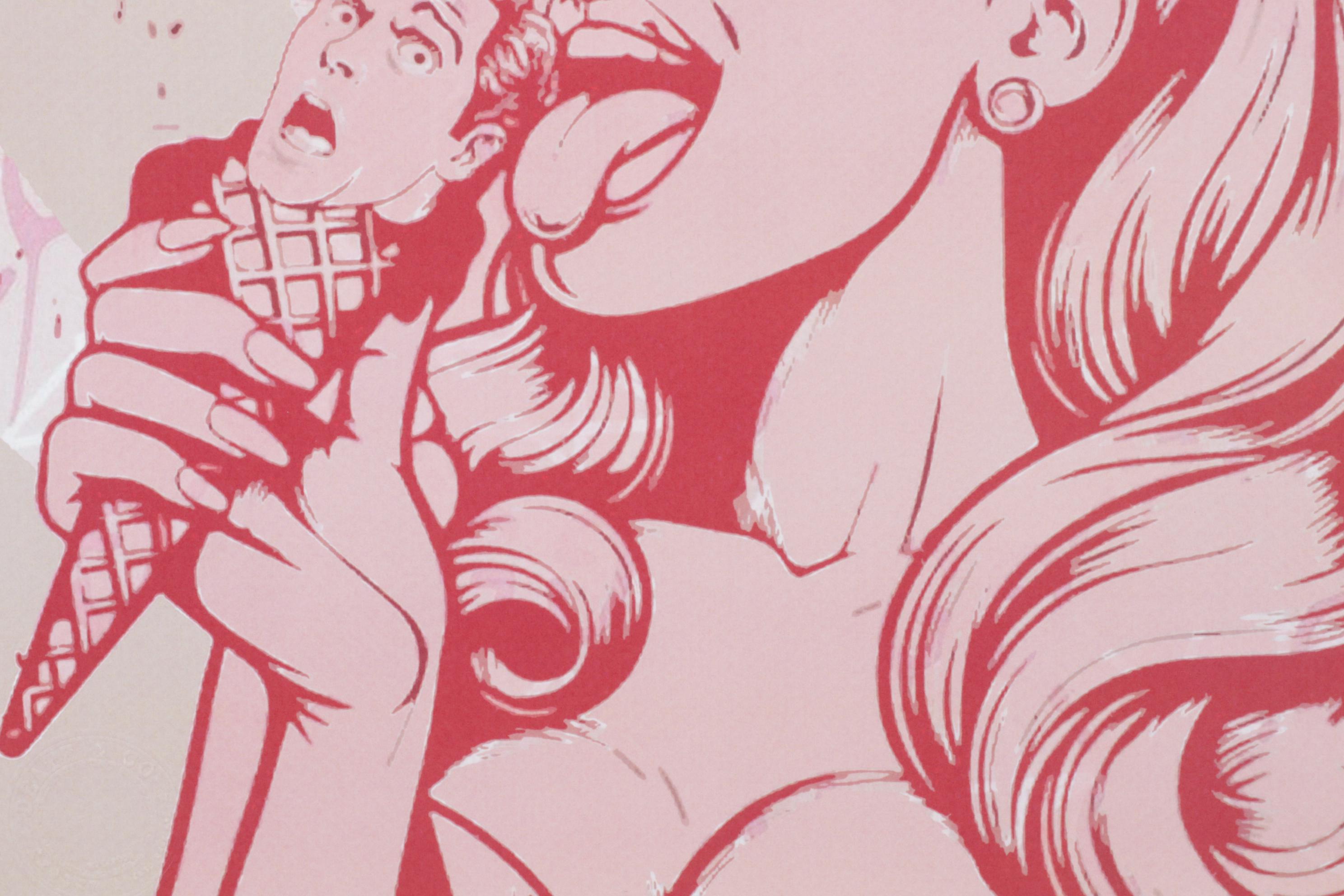 Death NYC Graphic Digital Print Homage to "Maneater," 2025