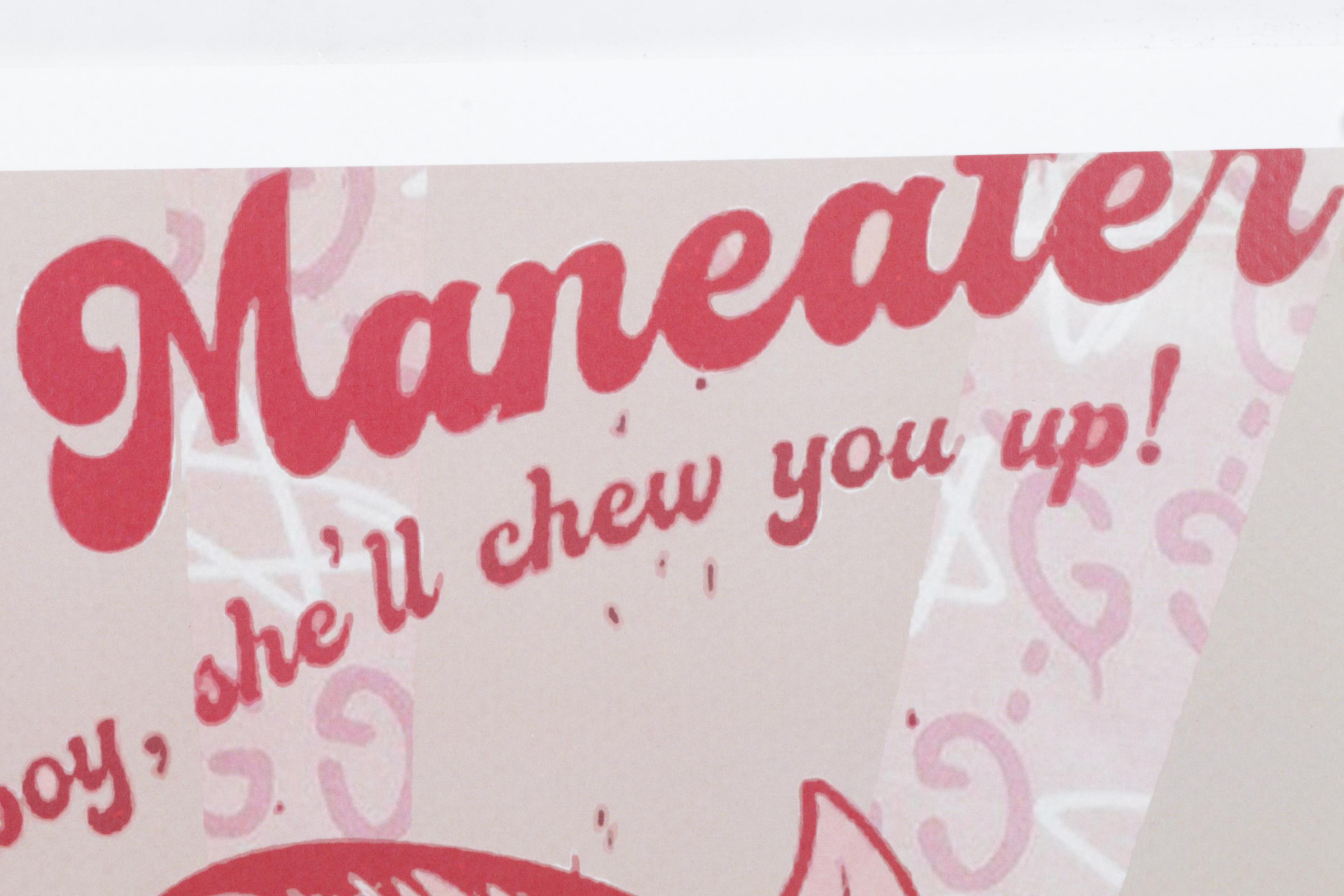 Death NYC Graphic Digital Print Homage to "Maneater," 2025