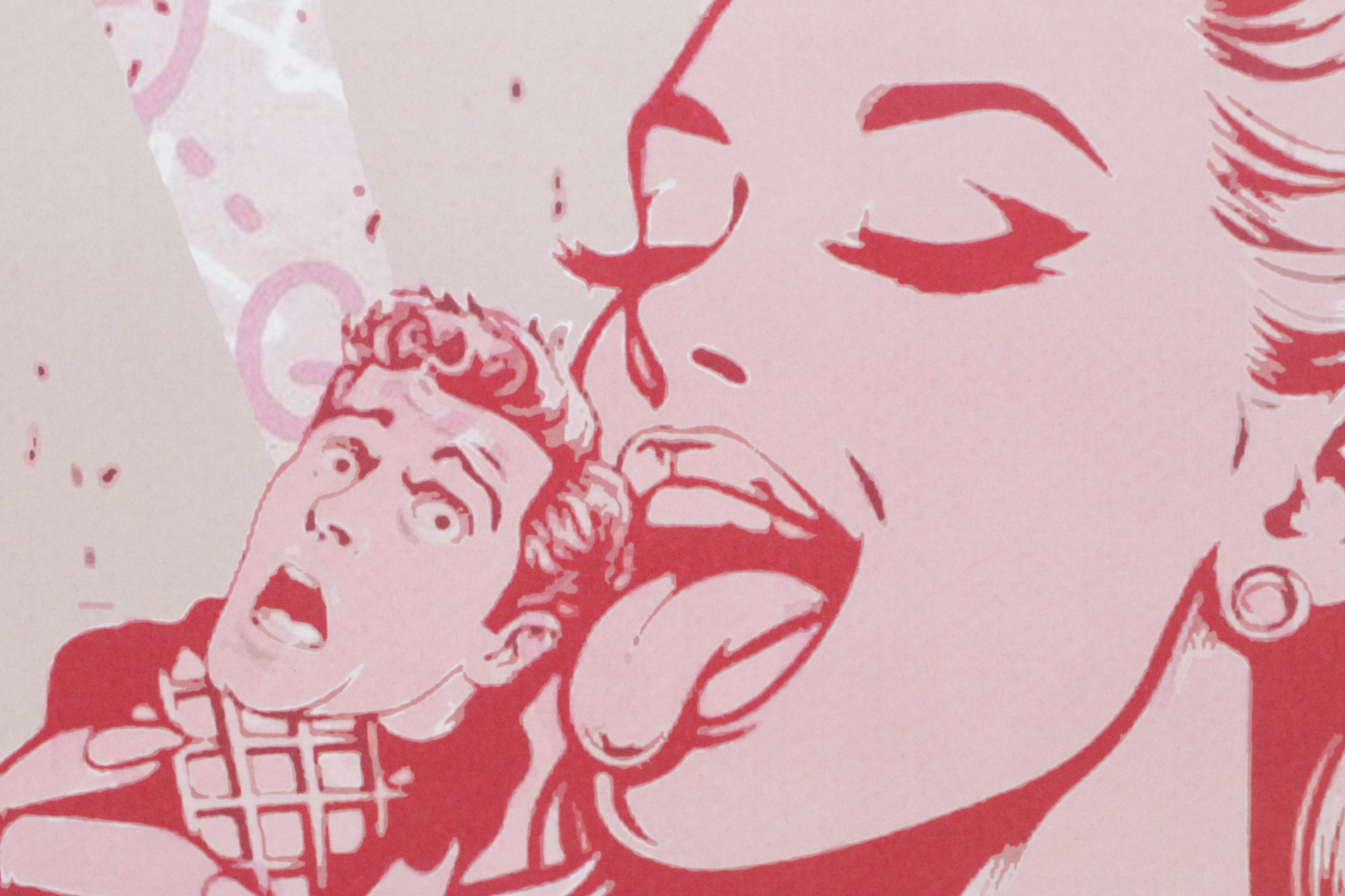 Death NYC Graphic Digital Print Homage to "Maneater," 2025