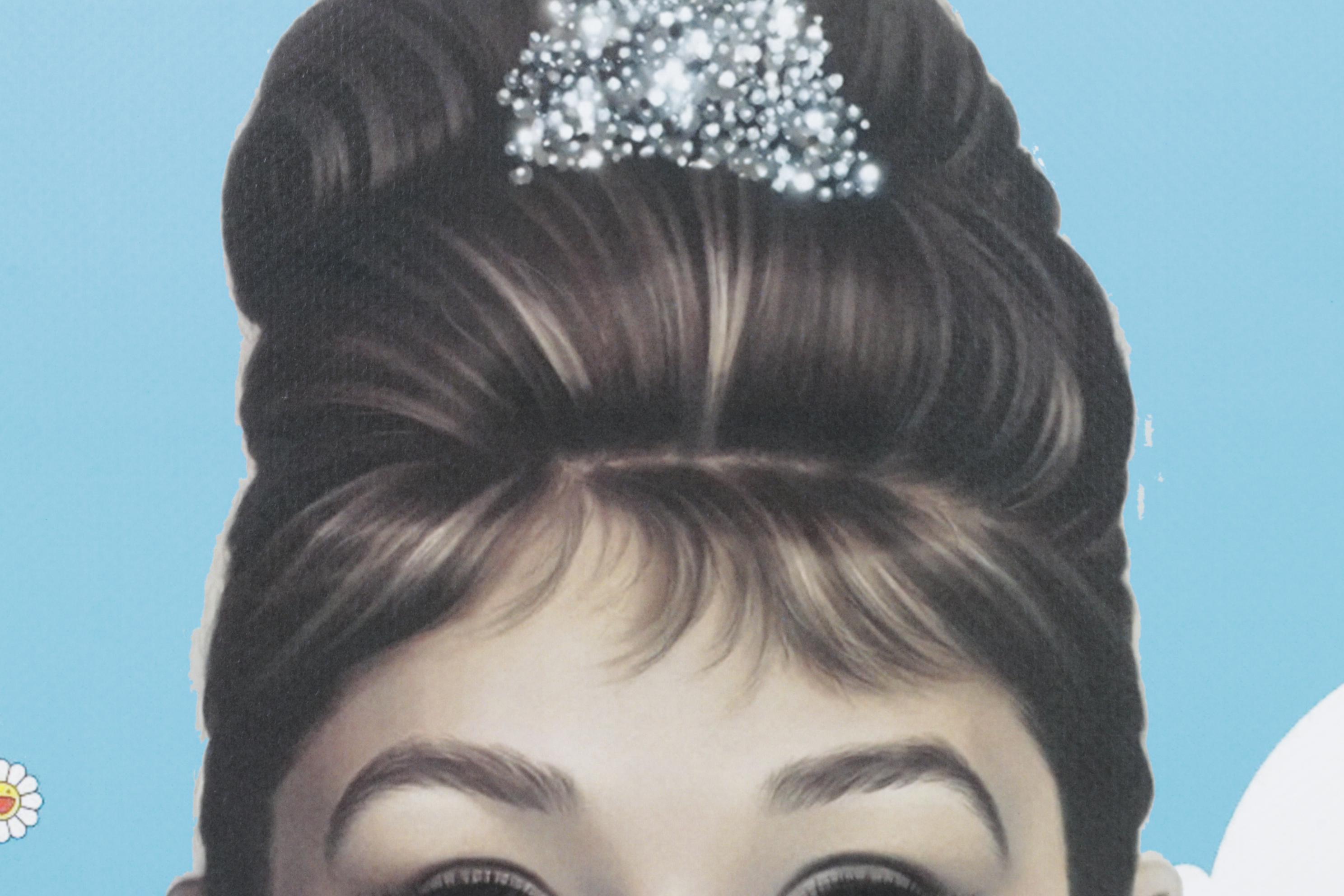 Death NYC Graphic Digital Print Featuring Audrey Hepburn x Murakami, 2025