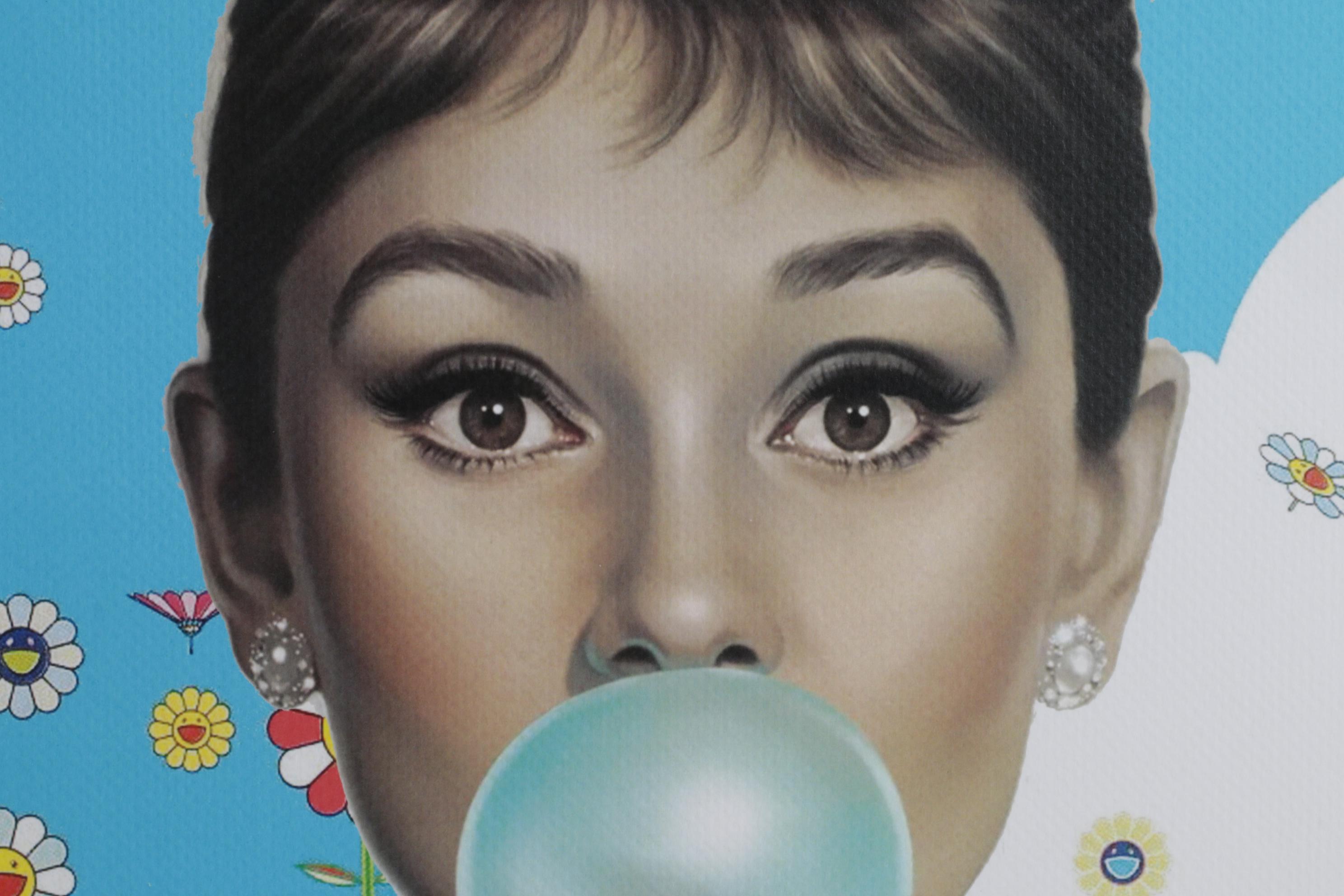 Death NYC Graphic Digital Print Featuring Audrey Hepburn x Murakami, 2025
