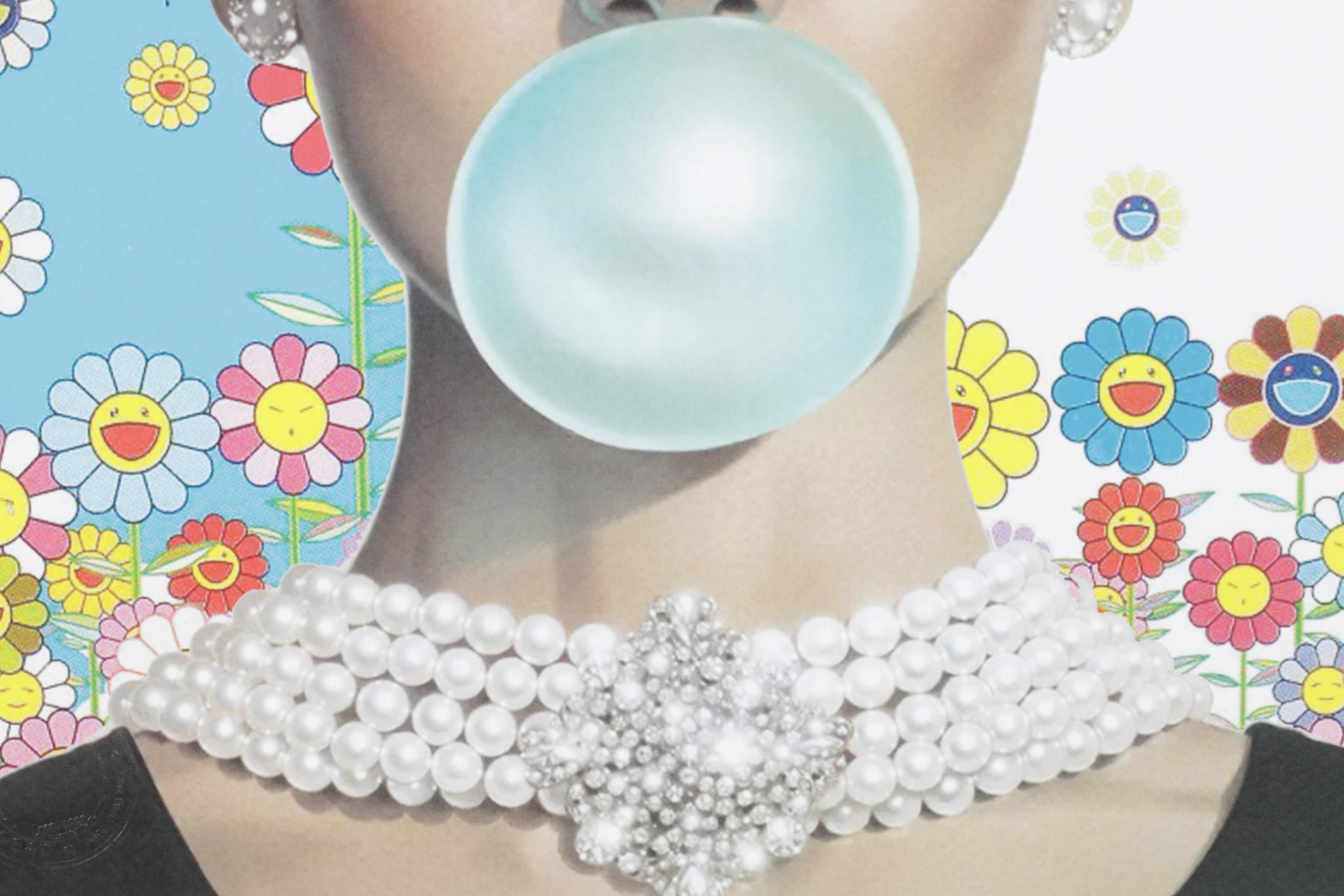 Death NYC Graphic Digital Print Featuring Audrey Hepburn x Murakami, 2025