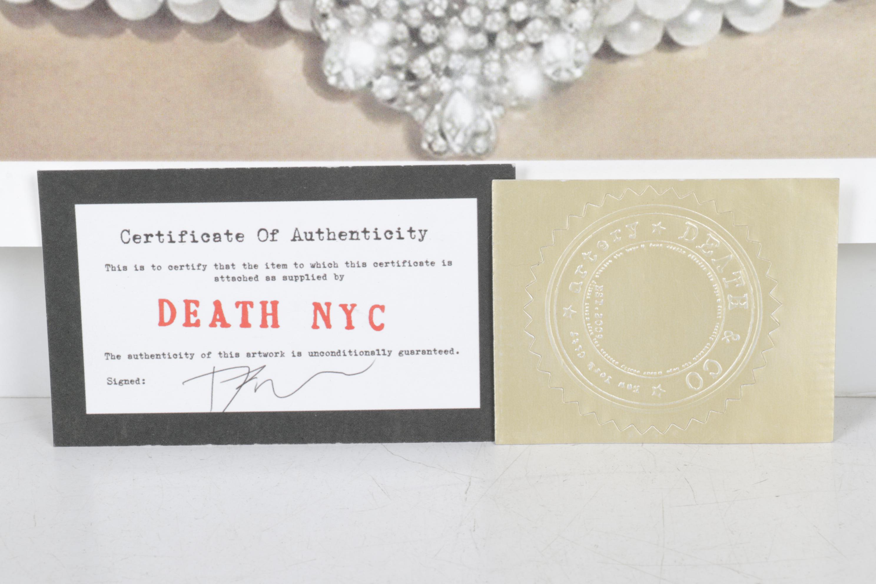 Death NYC Graphic Digital Print Featuring Audrey Hepburn x Murakami, 2025