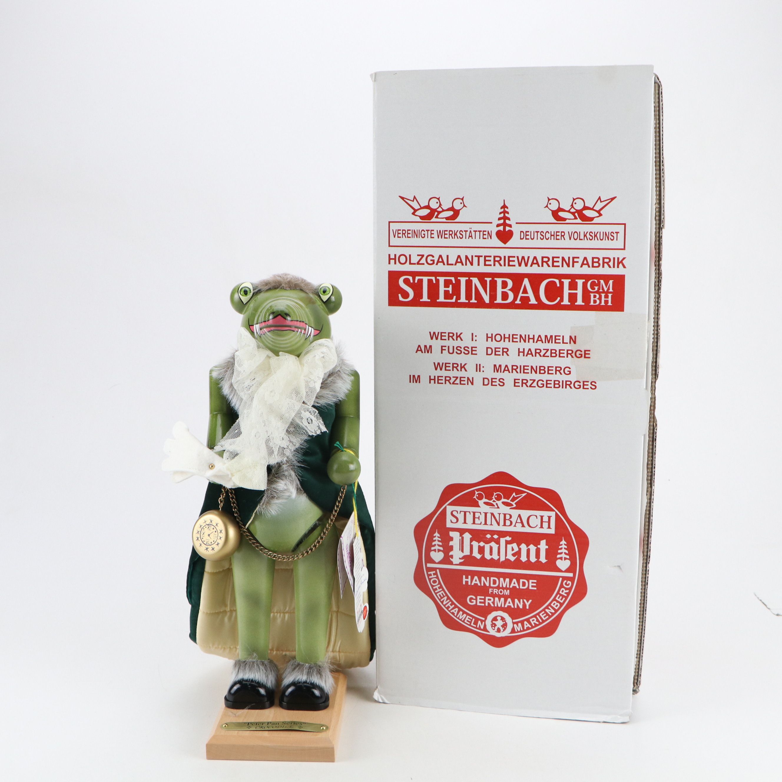 Artist Signed Steinbach "Crocodile" Limited Edition Wooden Nutcracker
