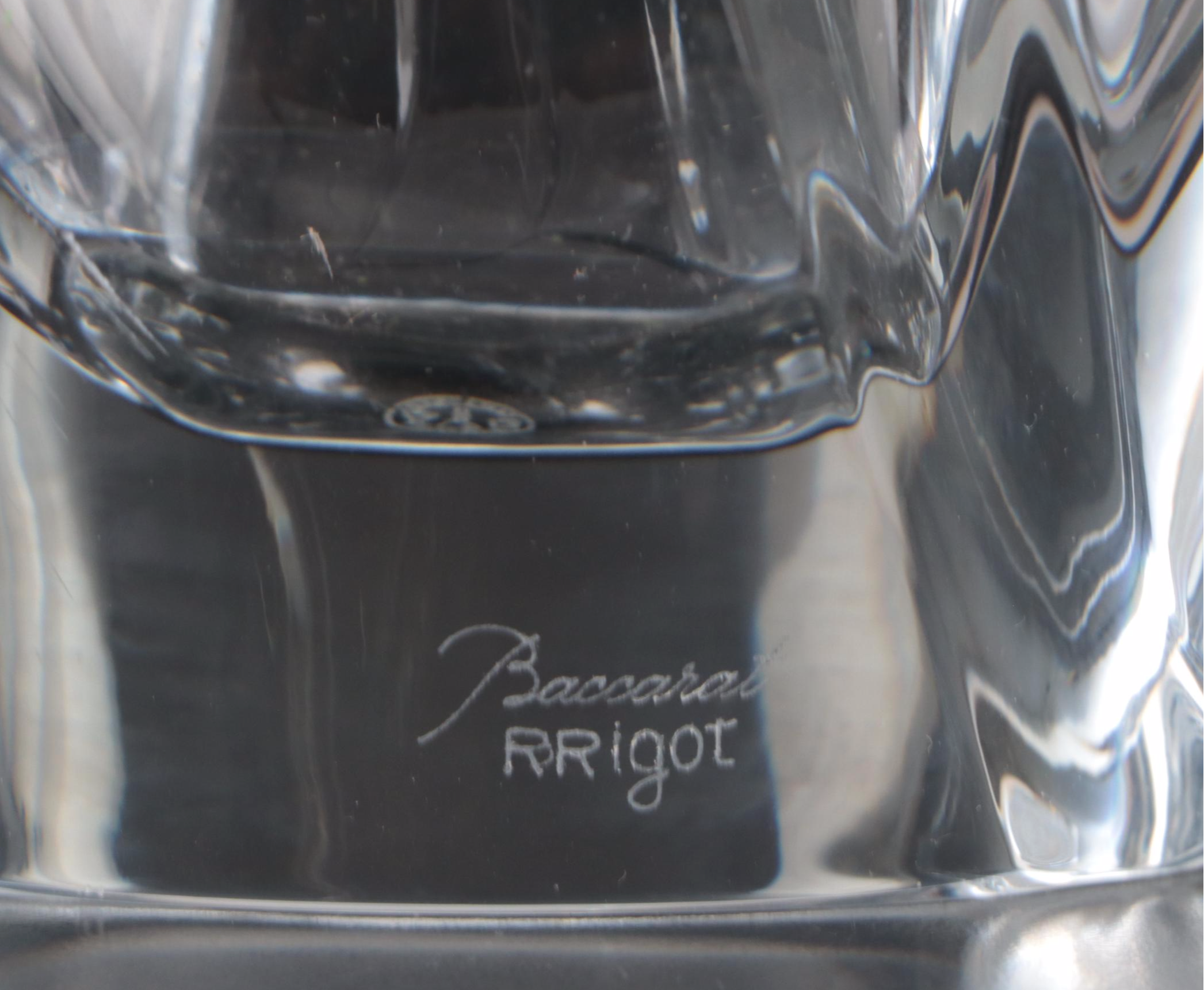 Baccarat "Giverny" Crystal Vase