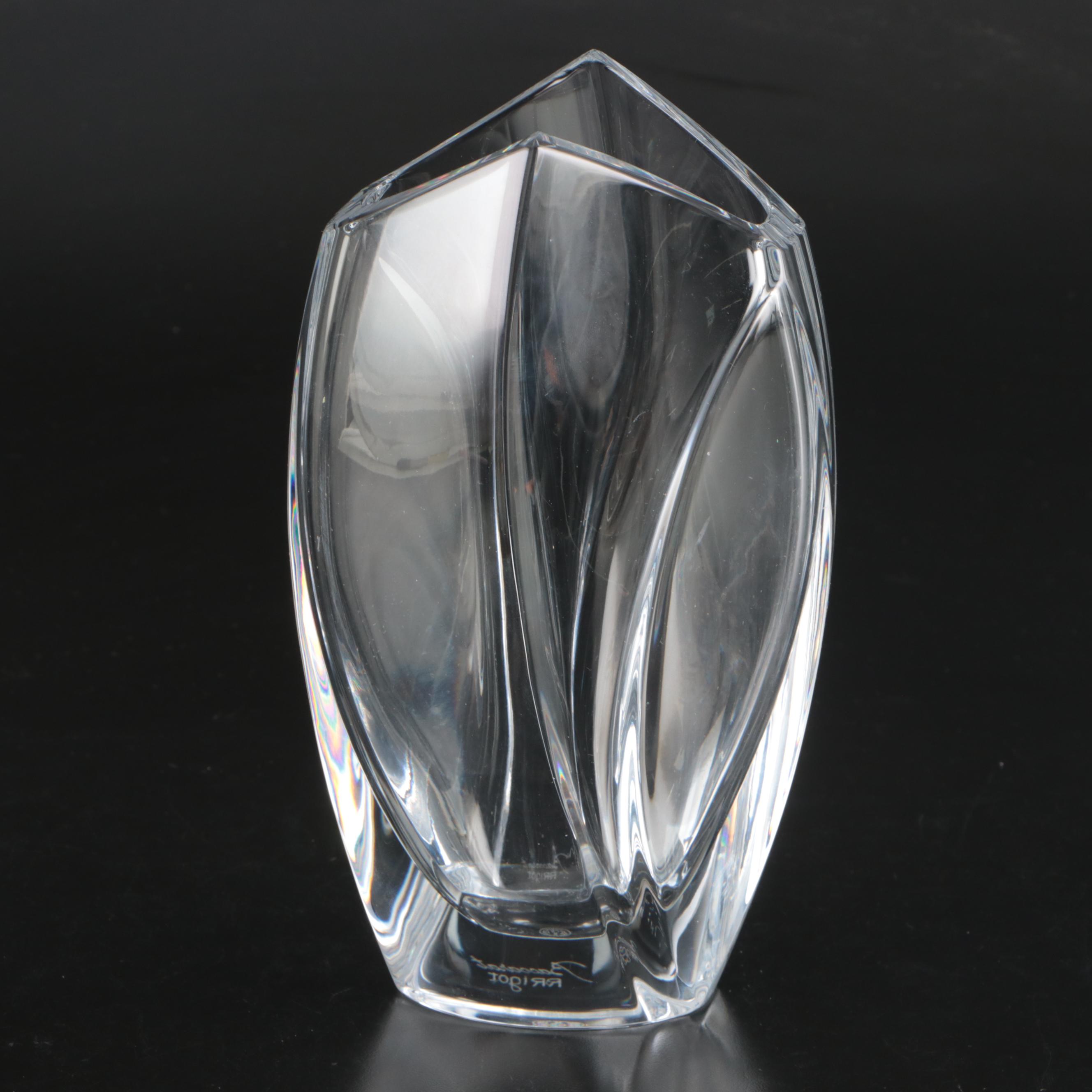 Baccarat "Giverny" Crystal Vase