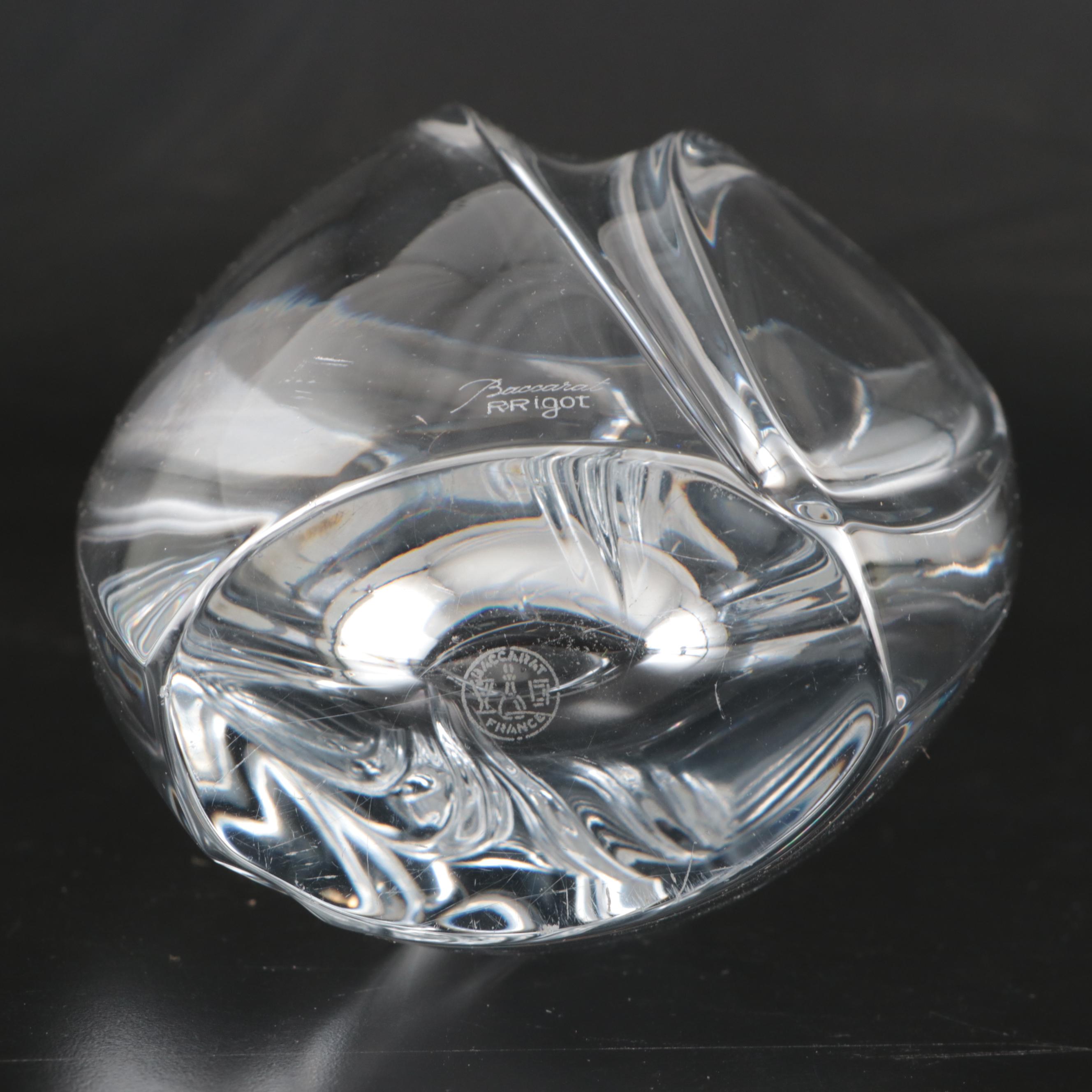 Baccarat "Giverny" Crystal Vase