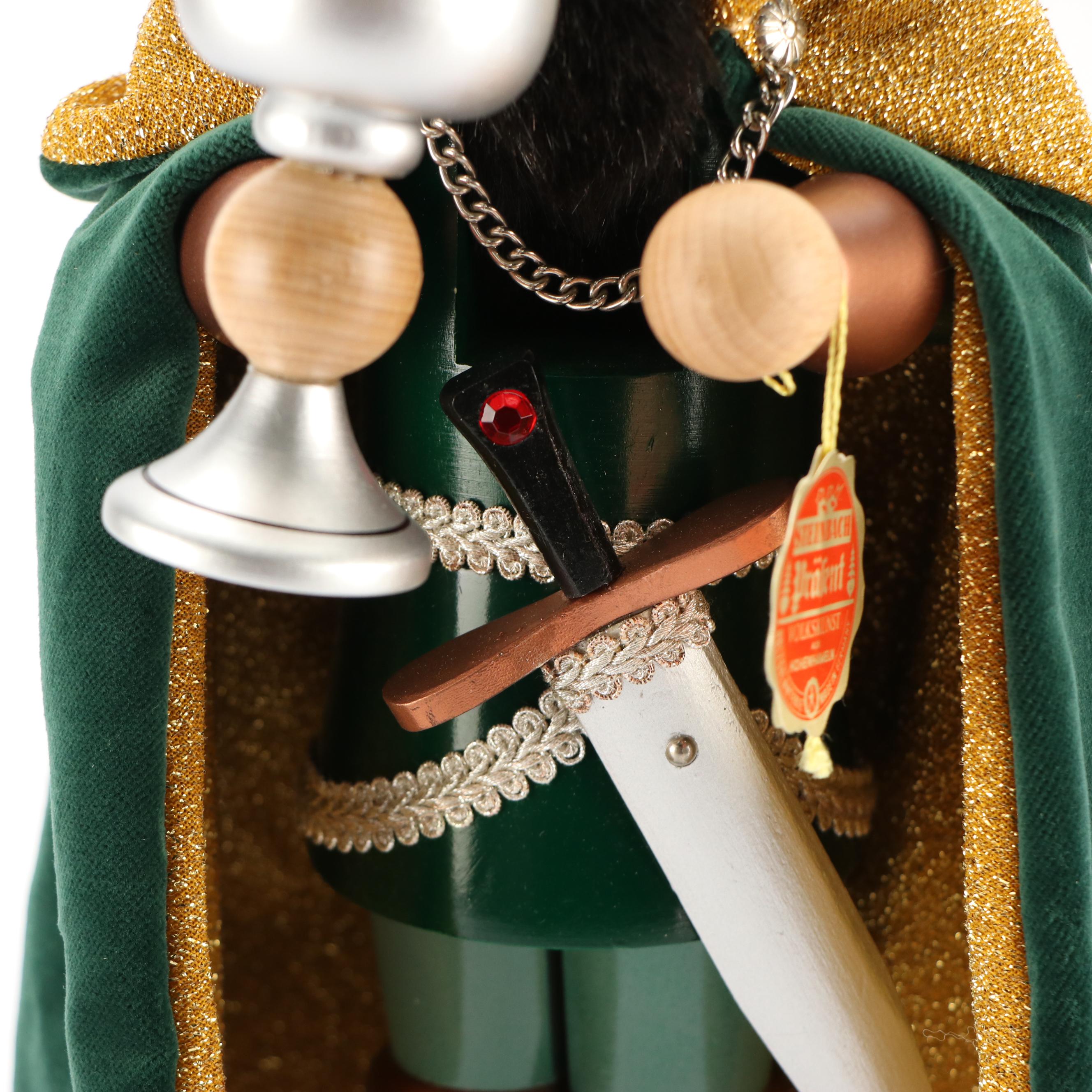 Steinbach "Cäsar" Handcrafted Wooden Nutcracker