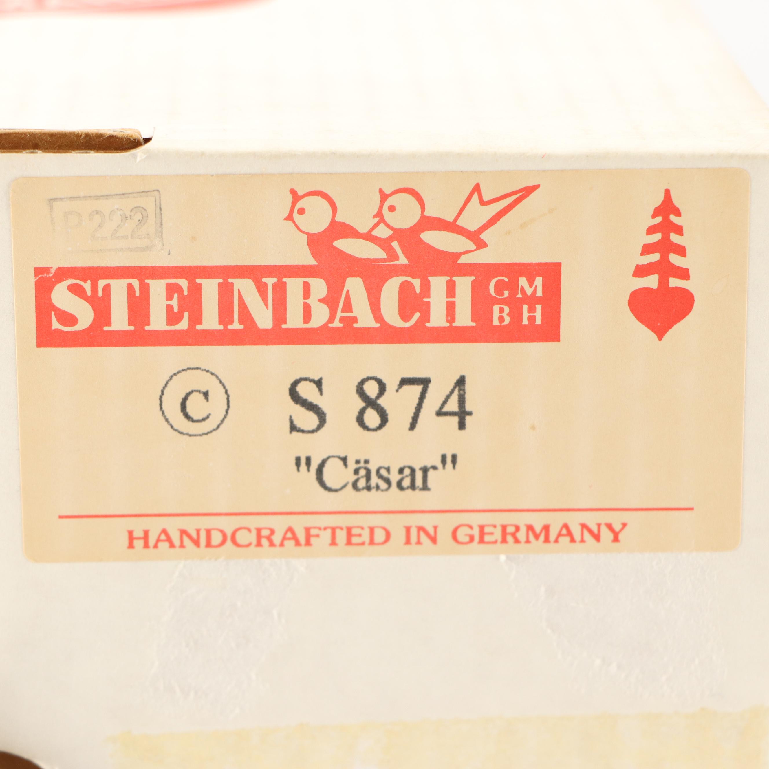 Steinbach "Cäsar" Handcrafted Wooden Nutcracker