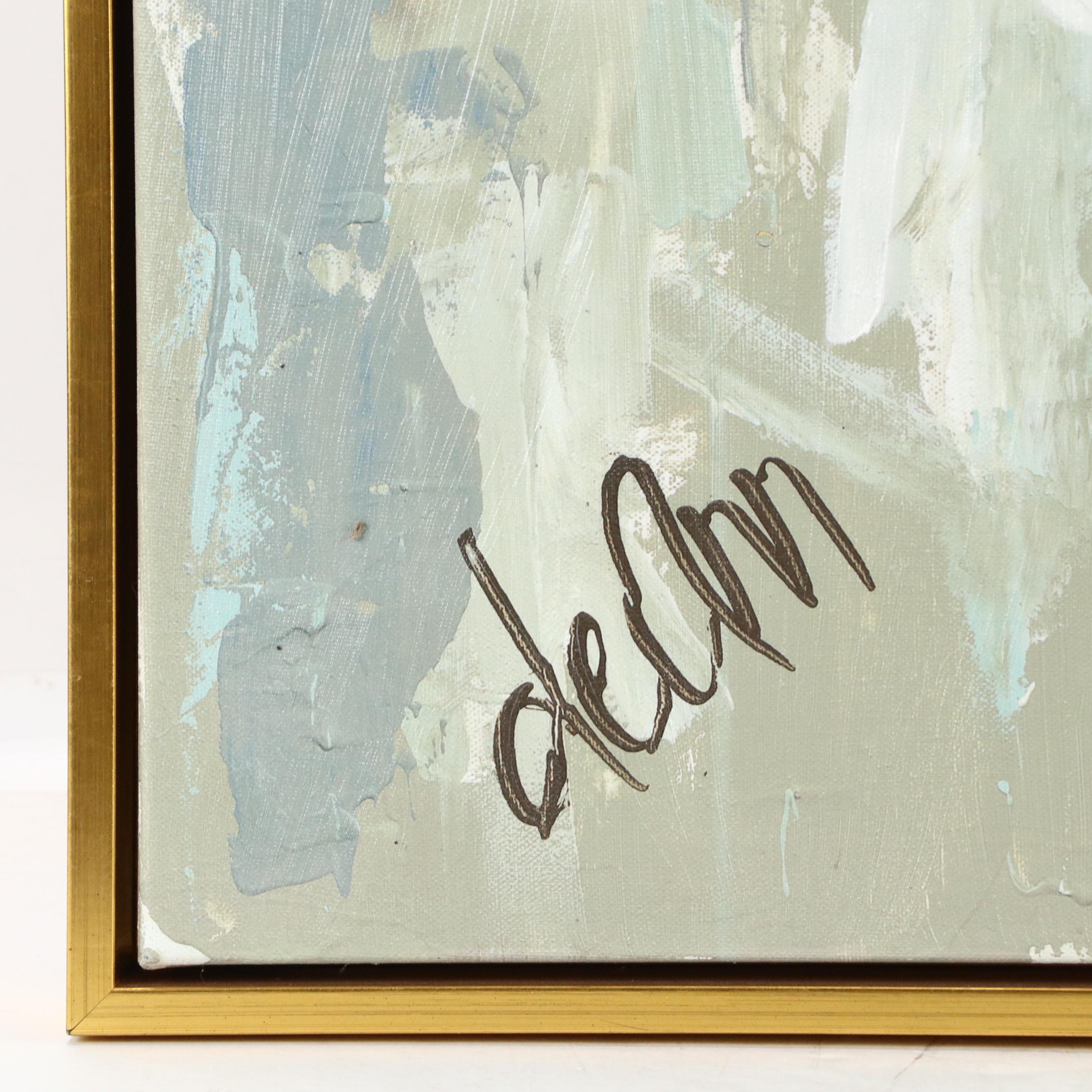 DeAnn Designs "Carry You" Abstract Expressionistic Acrylic Painting