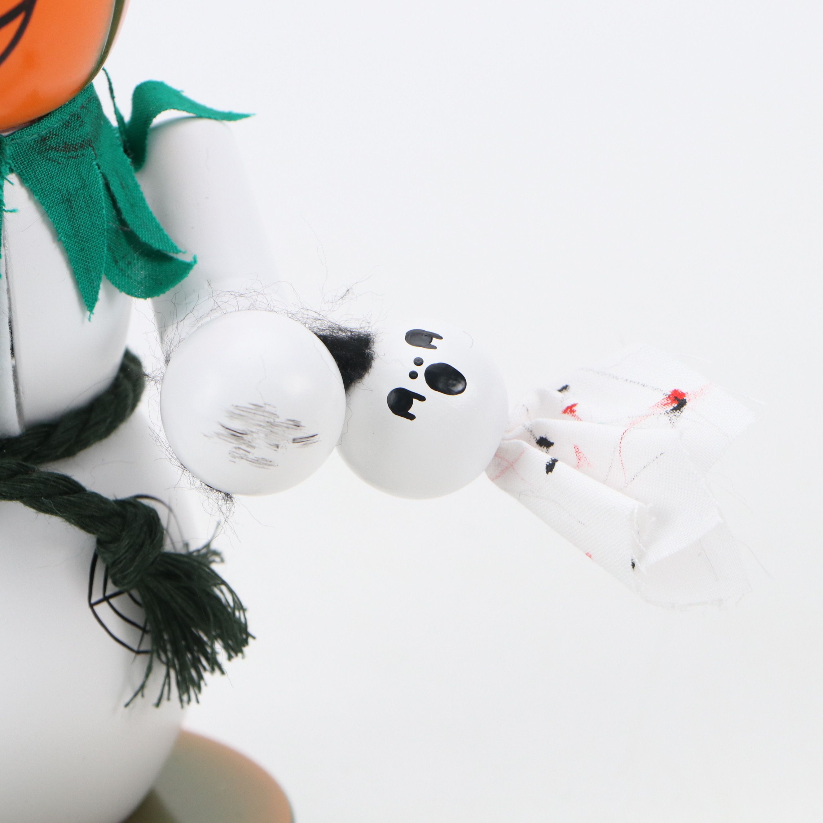 Steinbach "Halloween Snowman" Handcrafted Wooden Nutcracker