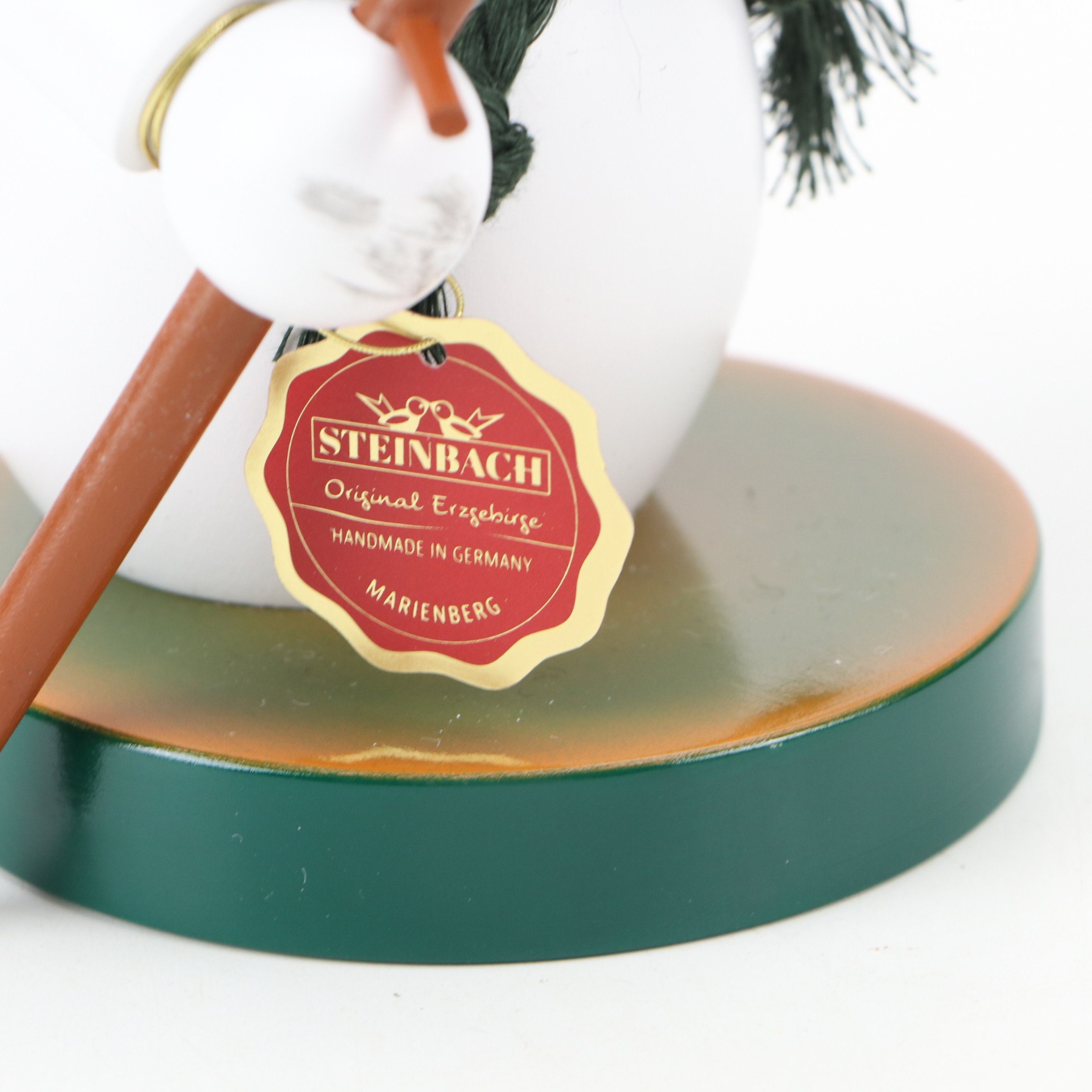 Steinbach "Halloween Snowman" Handcrafted Wooden Nutcracker