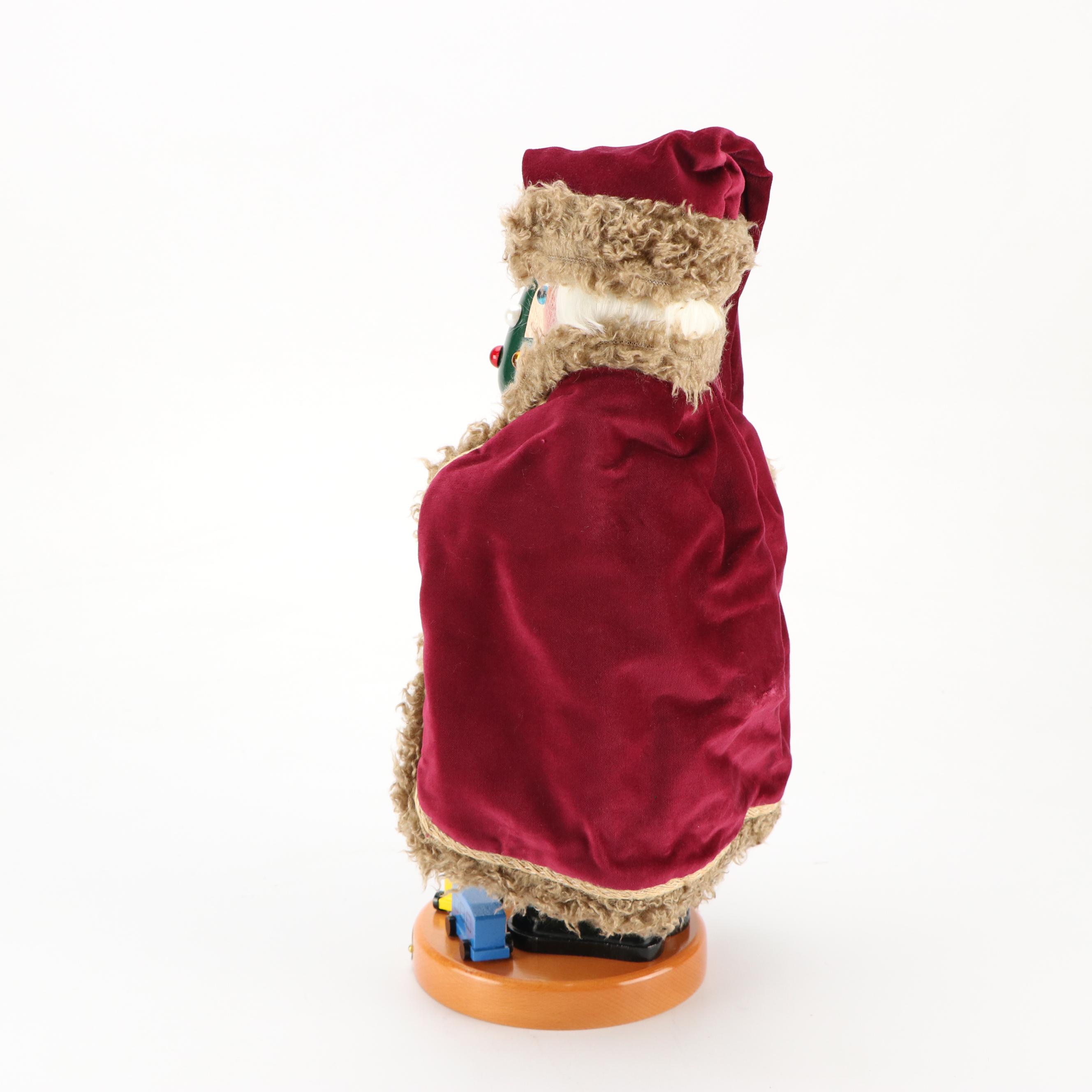 Artist Signed Steinbach "The Christmas Pickle" Limited Edition Wooden Nutcracker