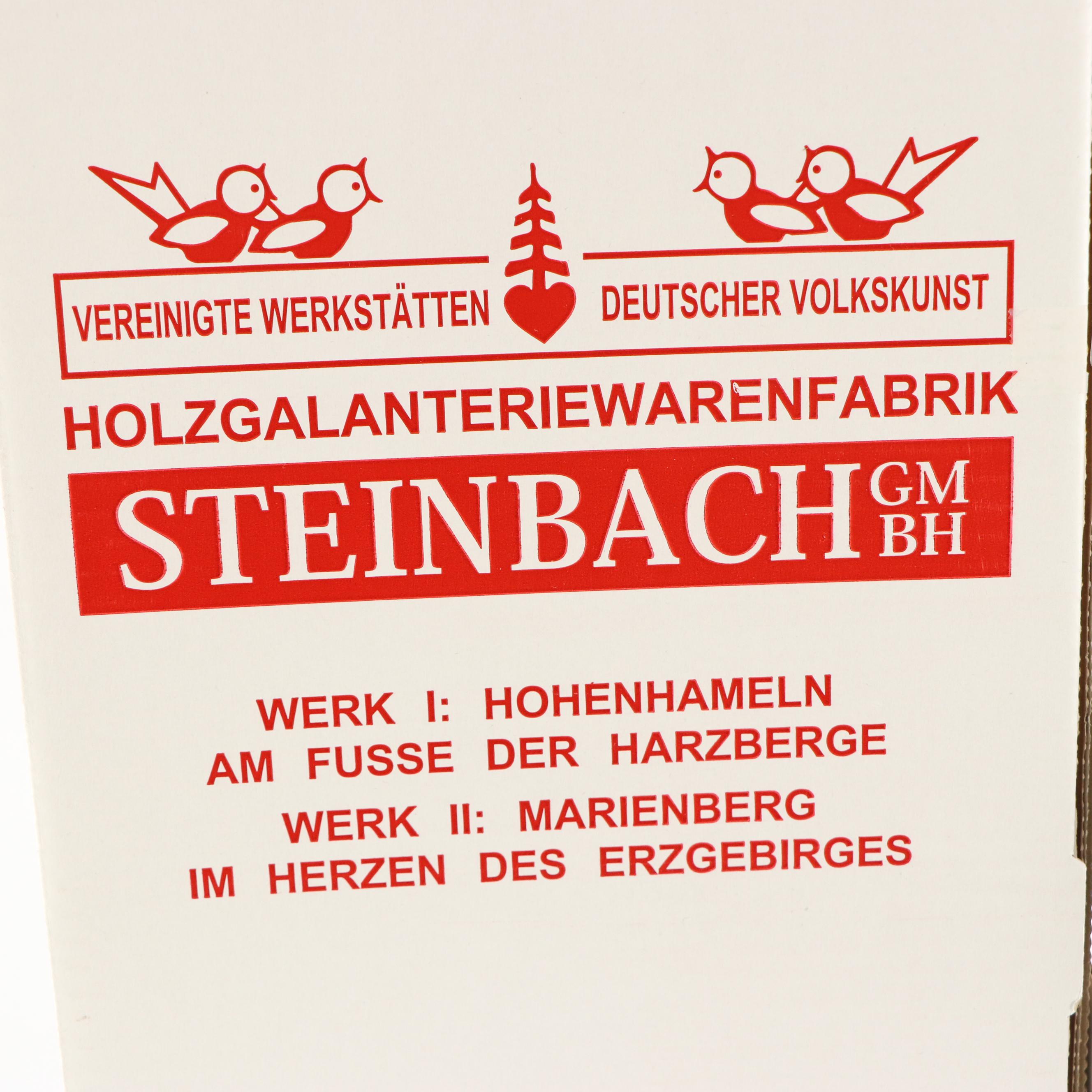 Artist Signed Steinbach "The Christmas Pickle" Limited Edition Wooden Nutcracker