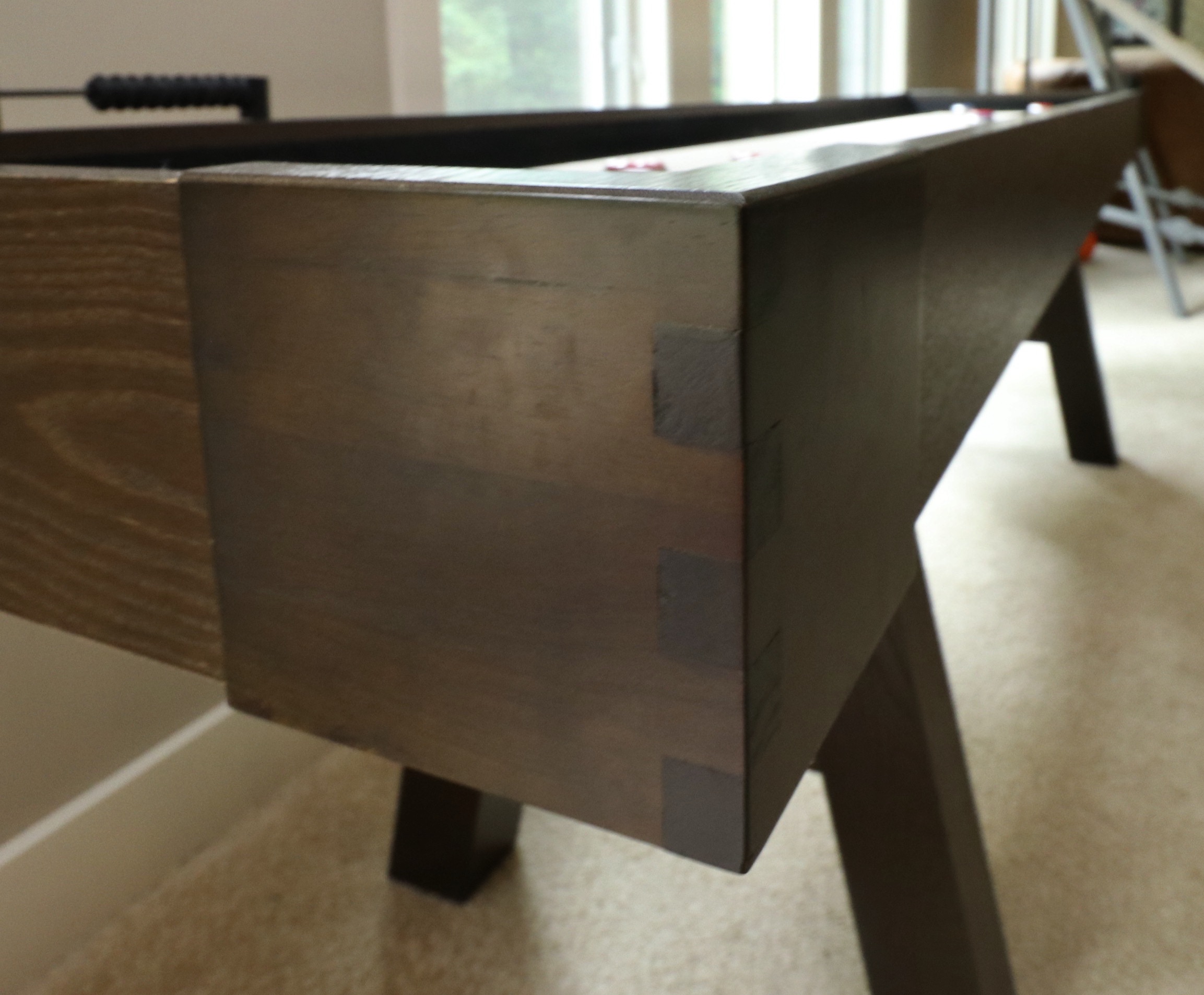 MD Sports Barrington Shuffleboard Table and Accessories