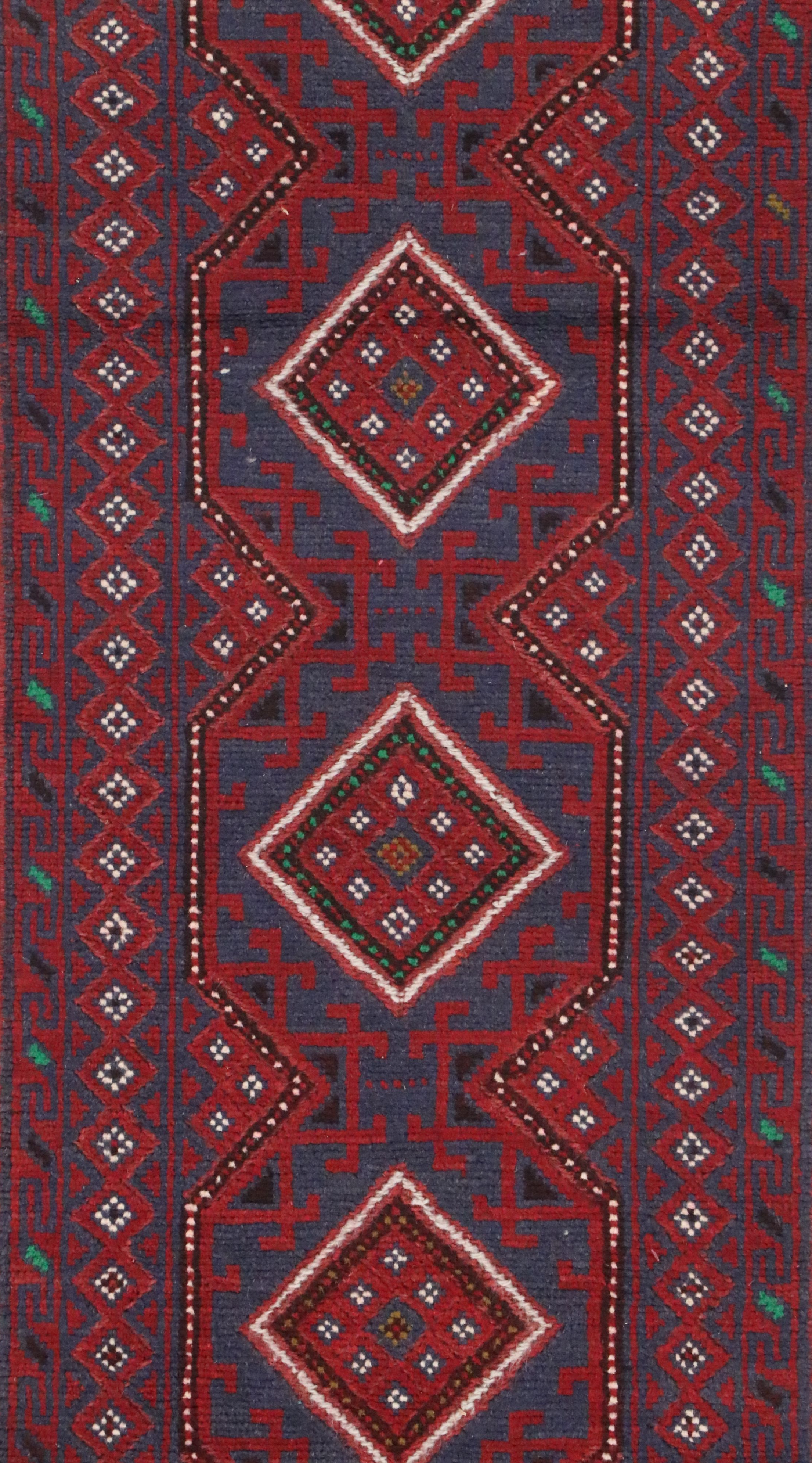 2' x 8'3 Handwoven Afghan Mashwani Carpet Runner