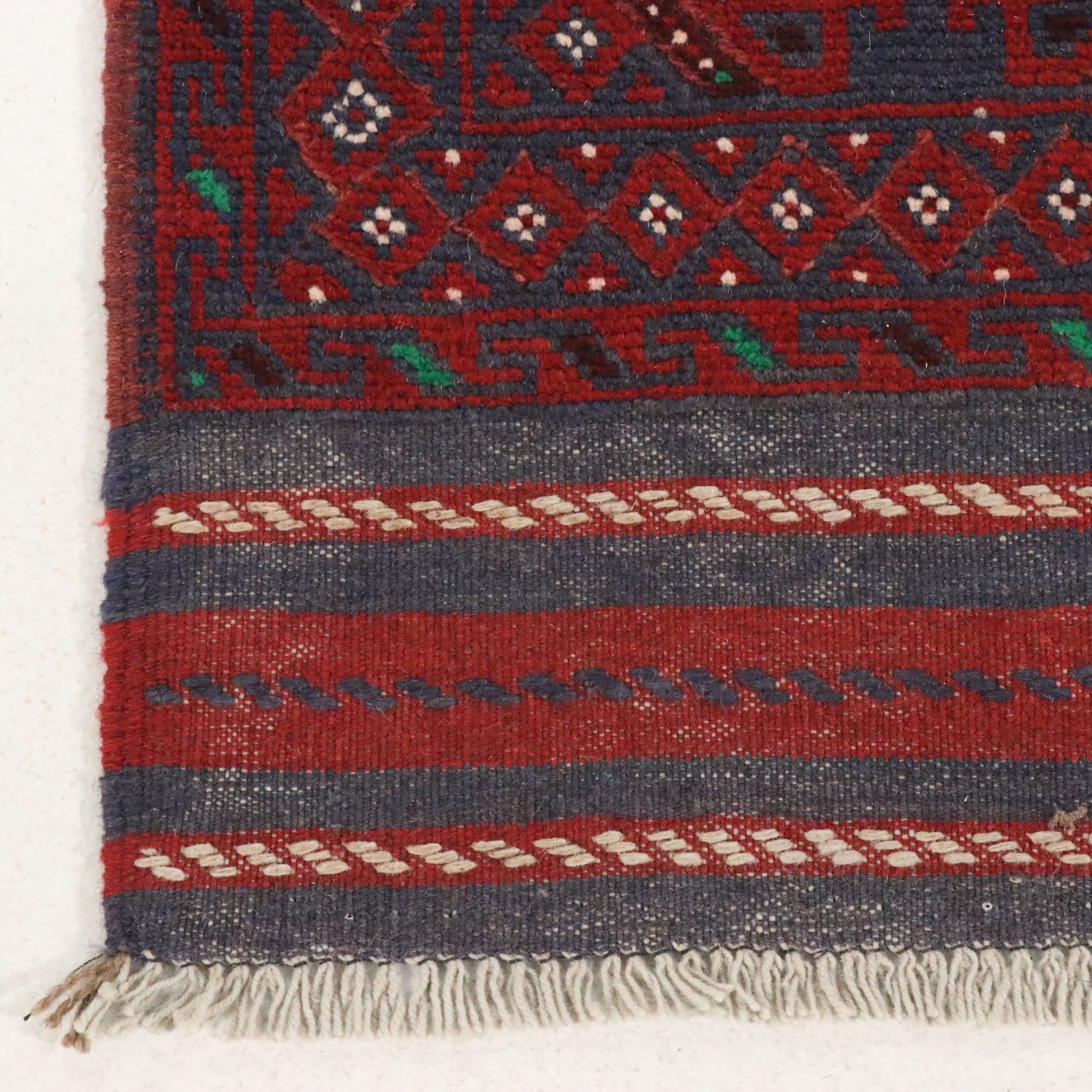 2' x 8'3 Handwoven Afghan Mashwani Carpet Runner