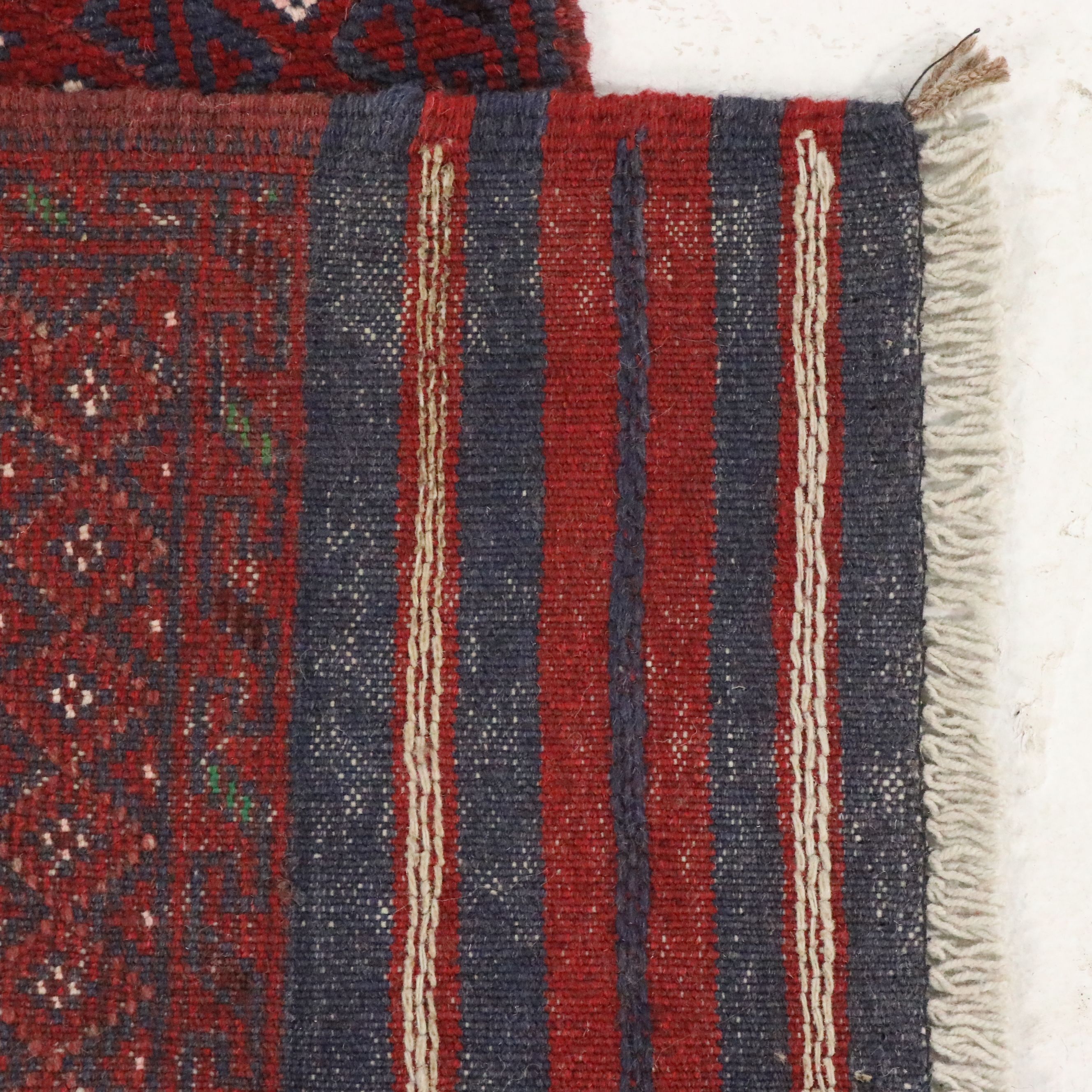2' x 8'3 Handwoven Afghan Mashwani Carpet Runner