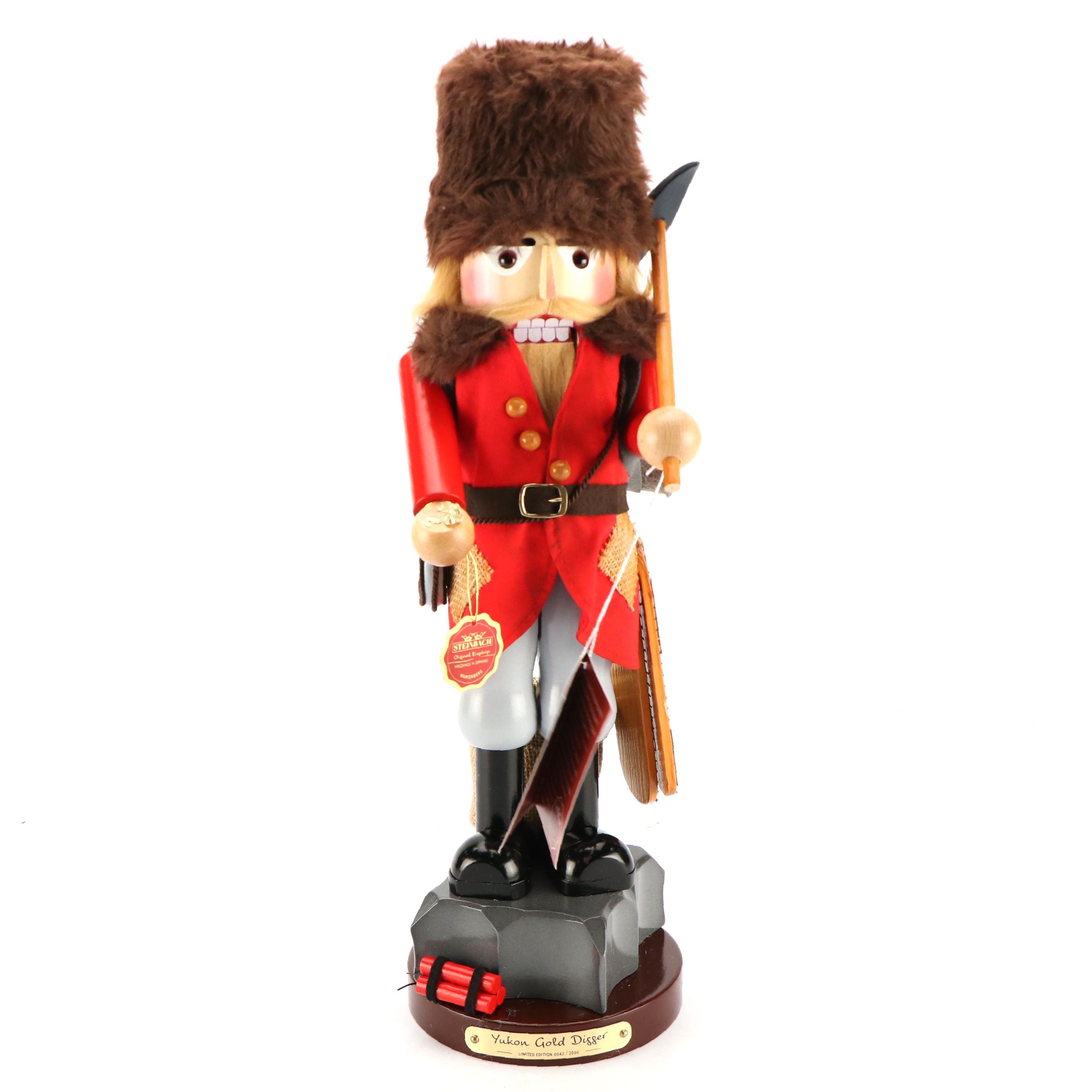 Steinbach Limited Edition "Yukon Gold Digger" Wooden Nutcracker