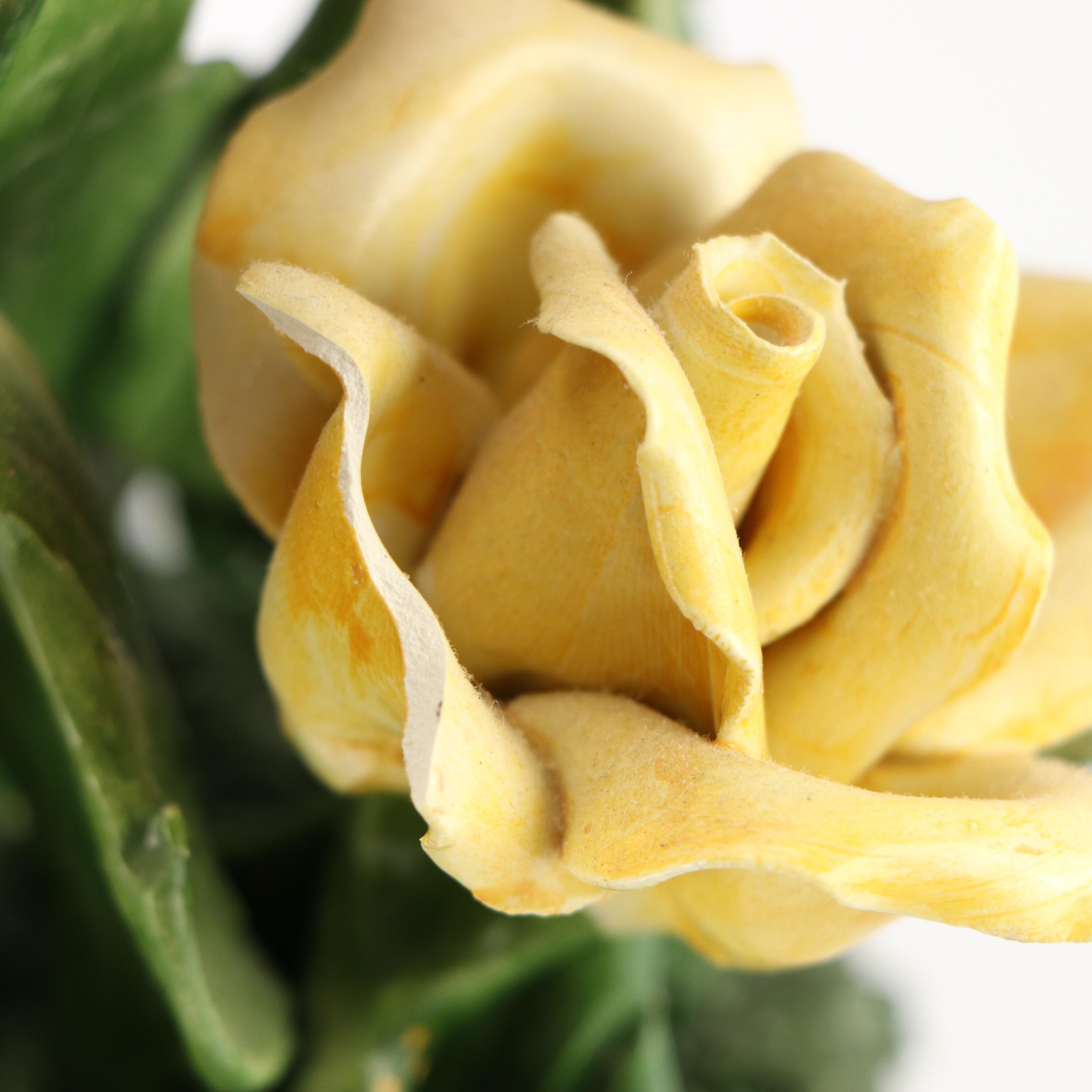 Capodimonte Porcelain Flowers with British Bone China Bouquets