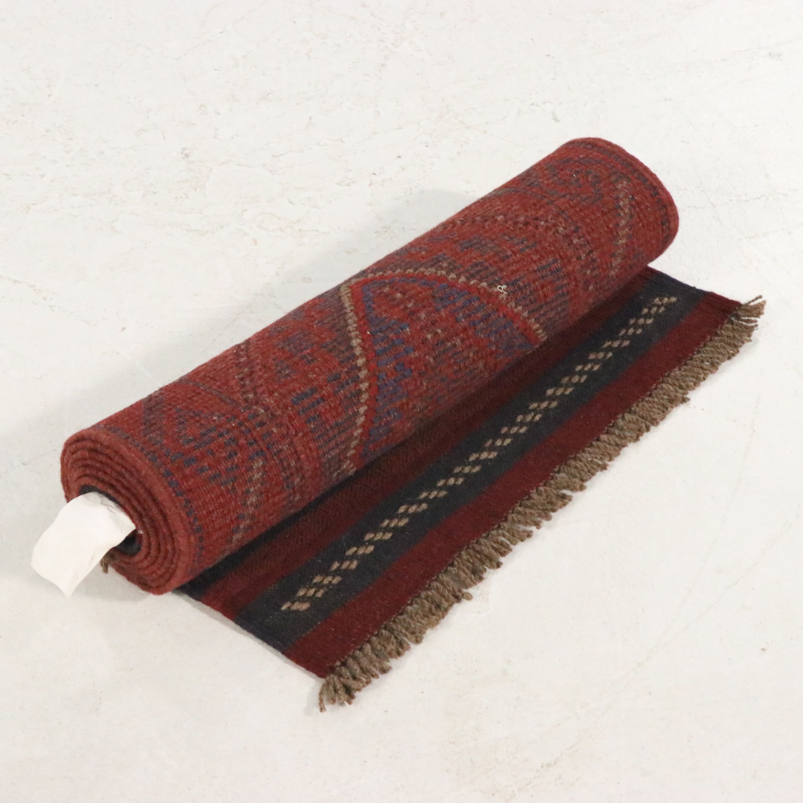 2'1 x 8'7 Handwoven Afghan Mashwani Carpet Runner