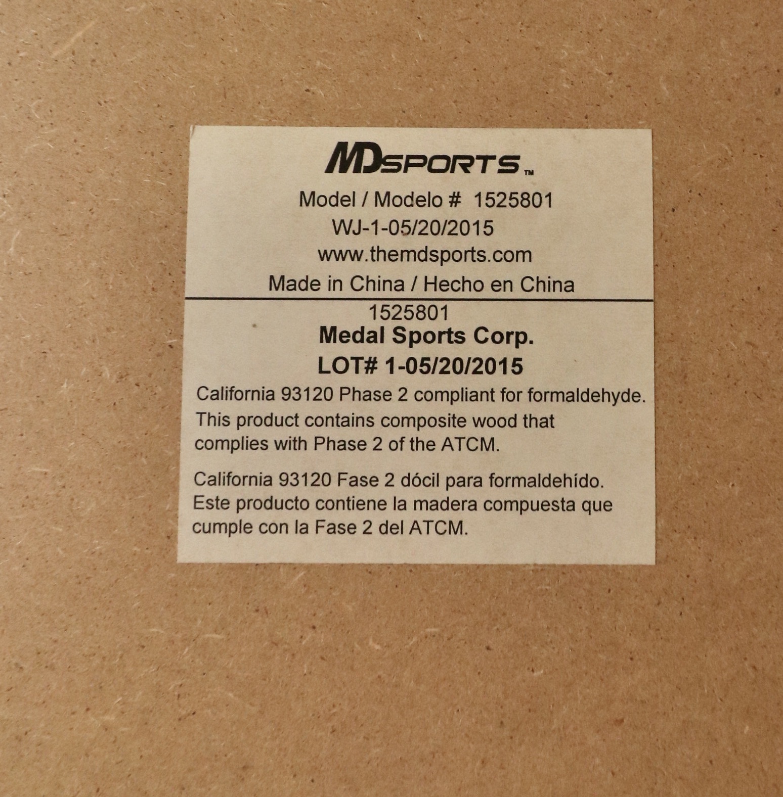 MD Sports Barrington Foosball Table and Accessories