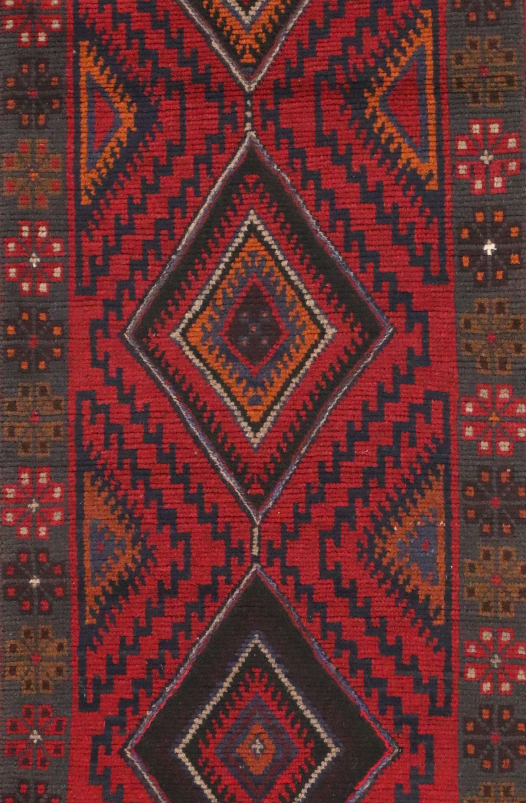 2'3 x 10' Handwoven Afghan Mashwani Carpet Runner