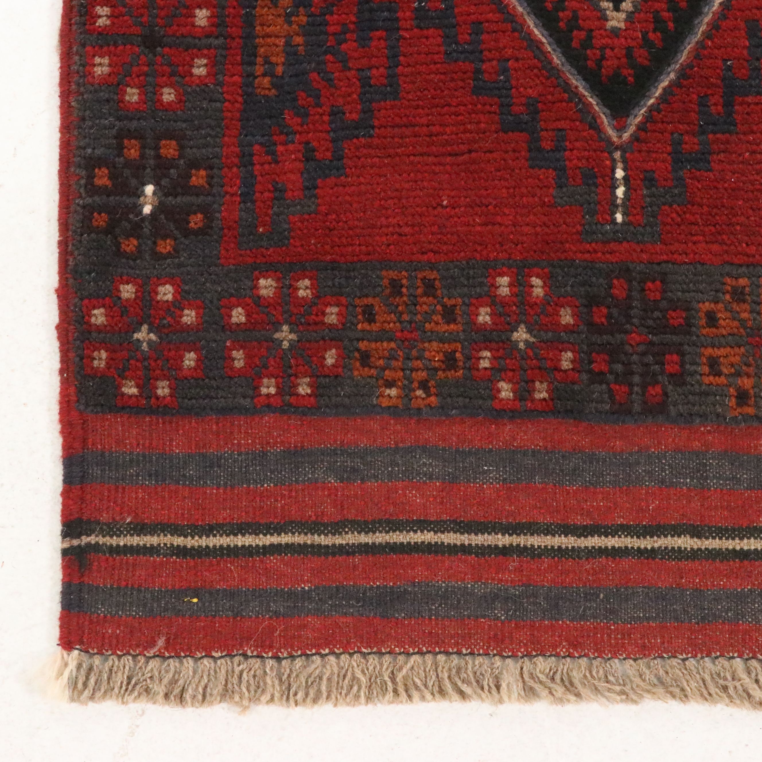 2'3 x 10' Handwoven Afghan Mashwani Carpet Runner
