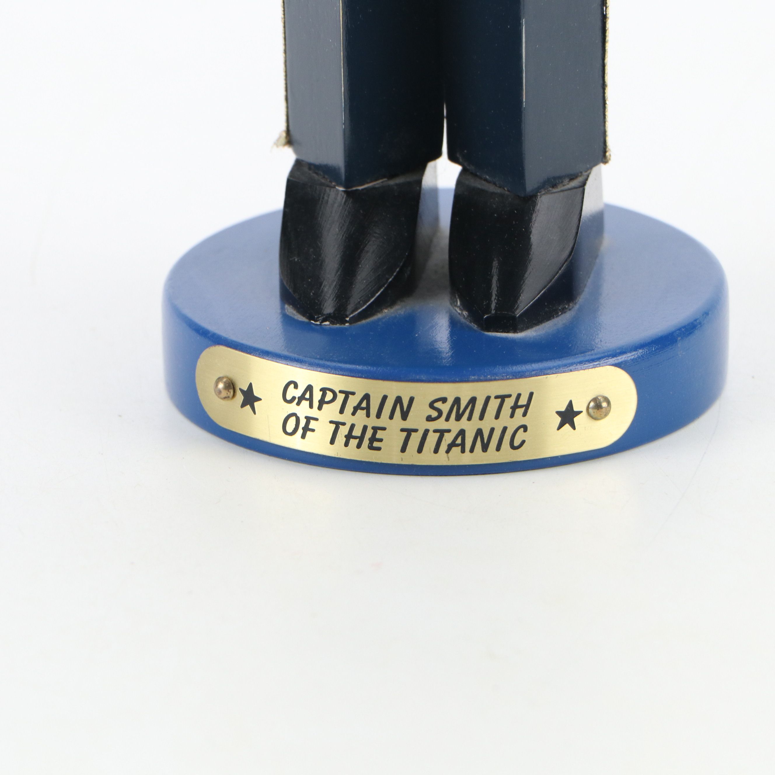 Artist Signed Steinbach "Captain Smith of the Titanic" Wooden Nutcracker, 1998
