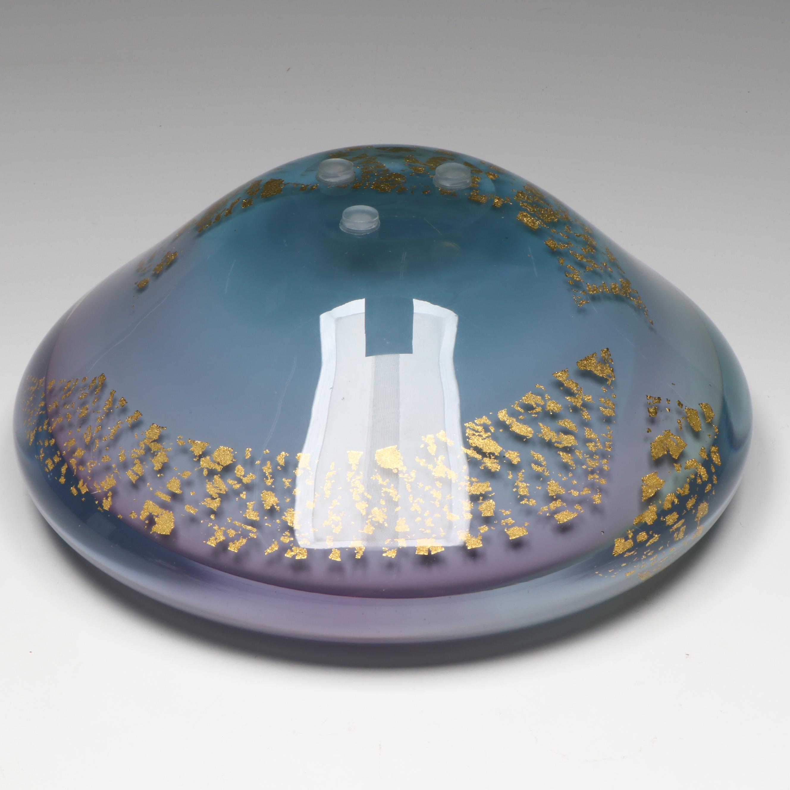 Robinson Scott Art Glass Bowl, 1994