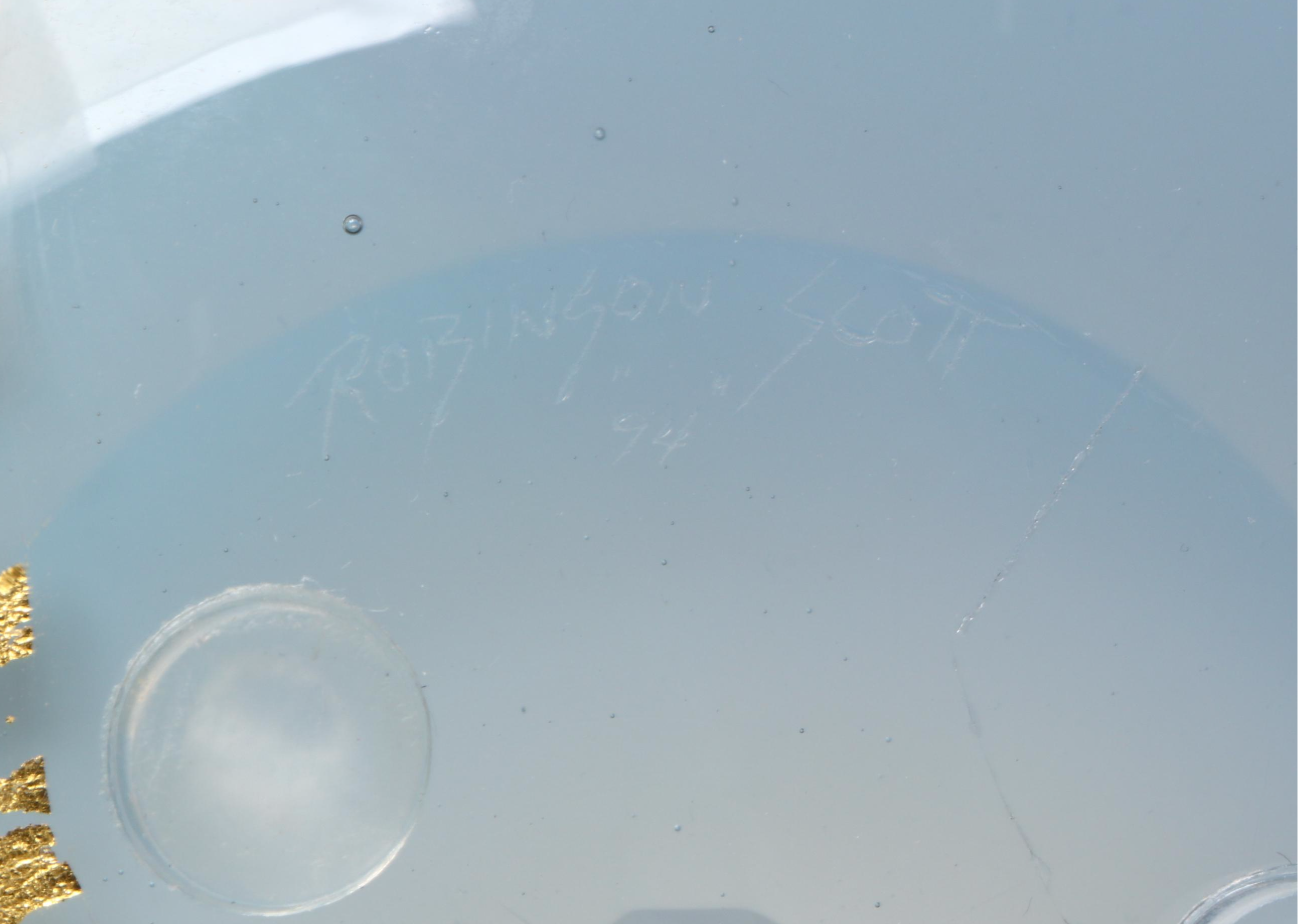 Robinson Scott Art Glass Bowl, 1994