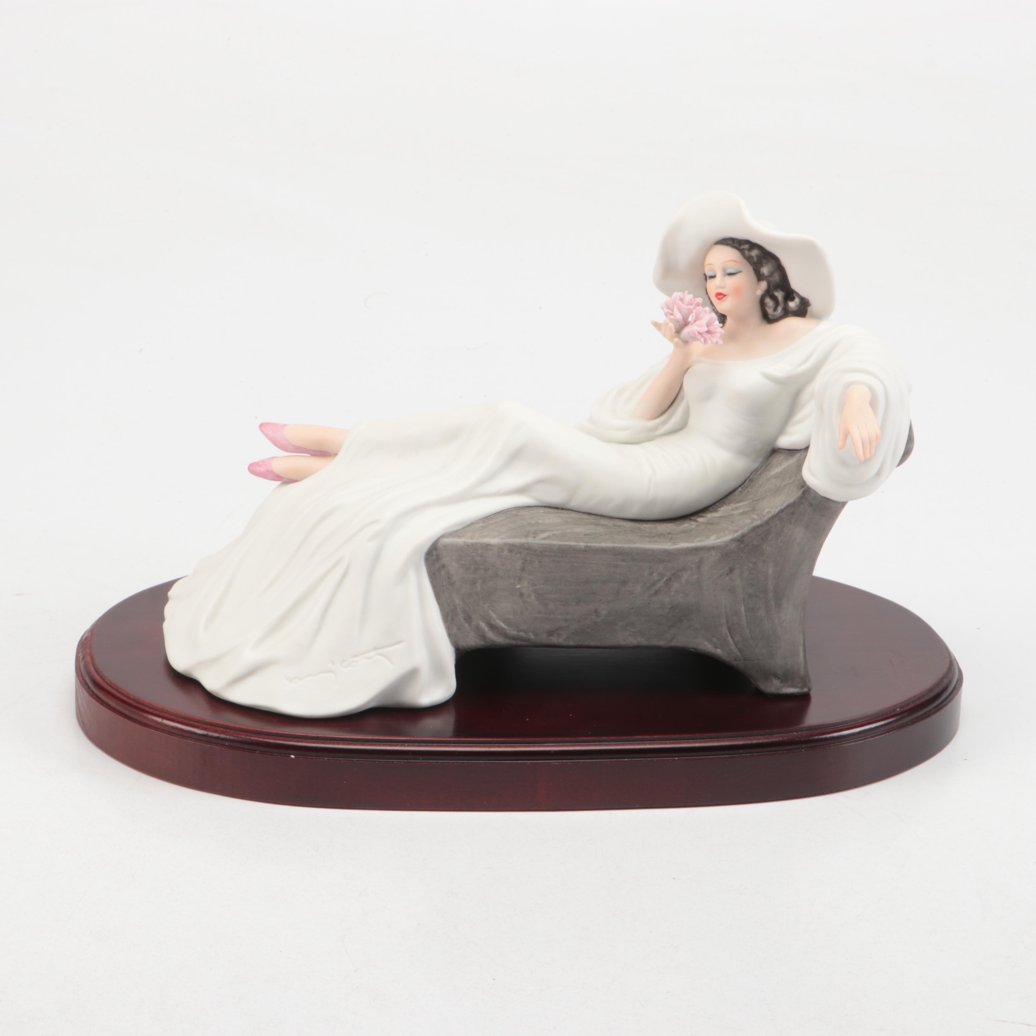 The Heirloom Tradition Louis Icart Art Deco Style Porcelain Figurines