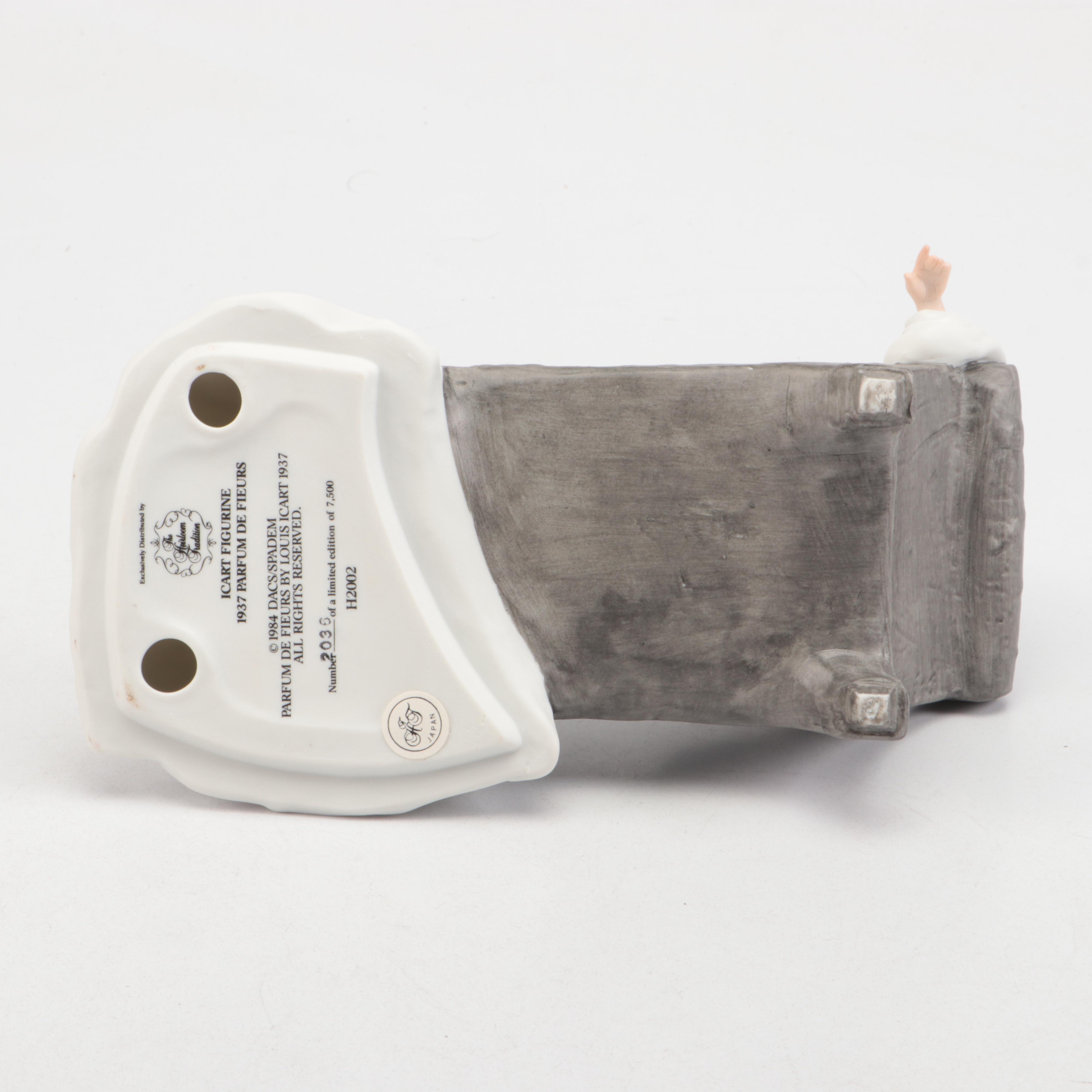 The Heirloom Tradition Louis Icart Art Deco Style Porcelain Figurines