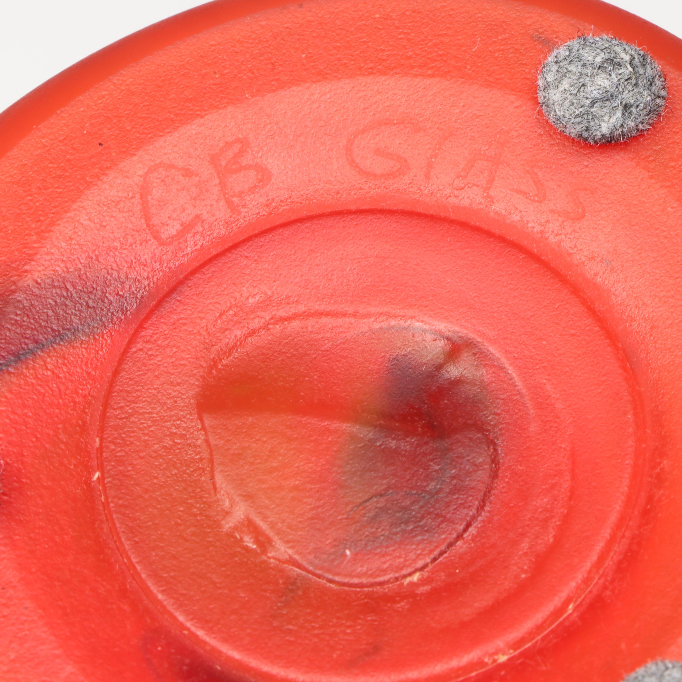 Curtis Brock Glass Freeform Art Glass Vase