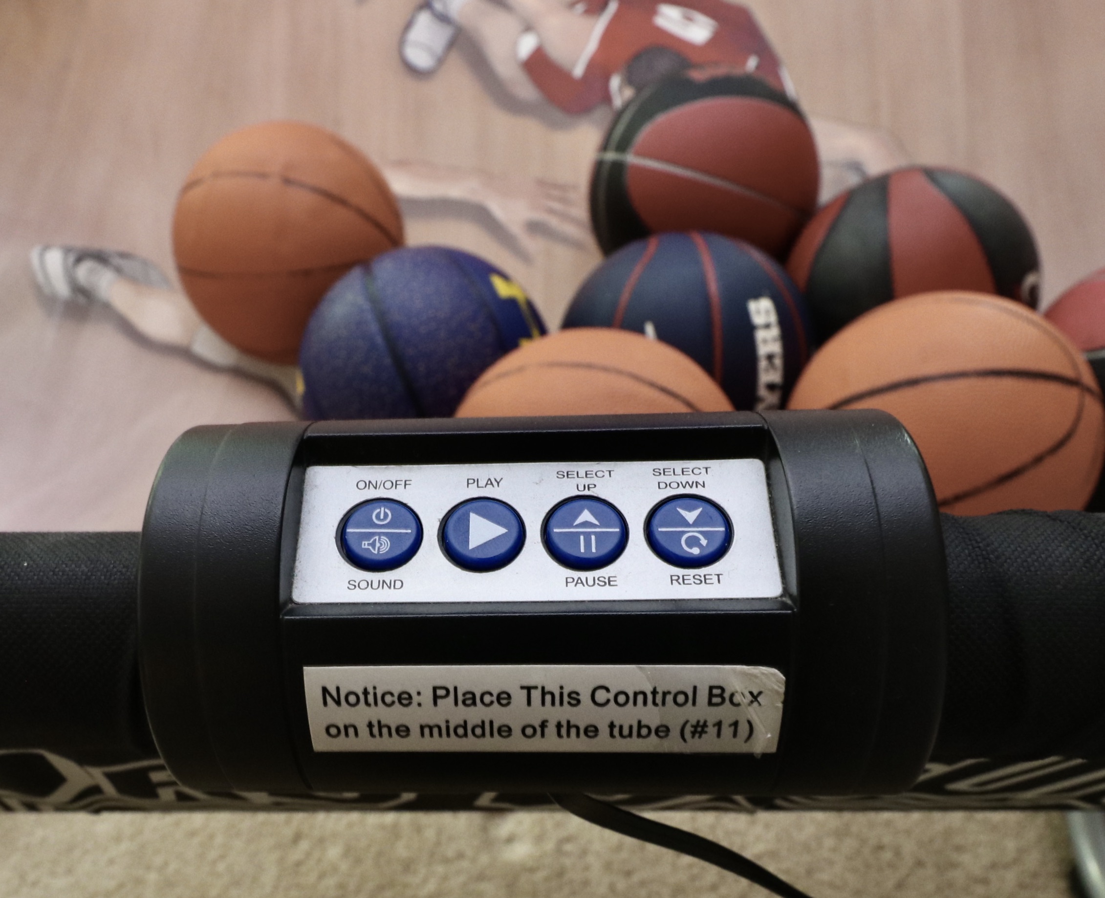 MD Sports Pro Court Advanced 2-Player Electronic Basketball Game