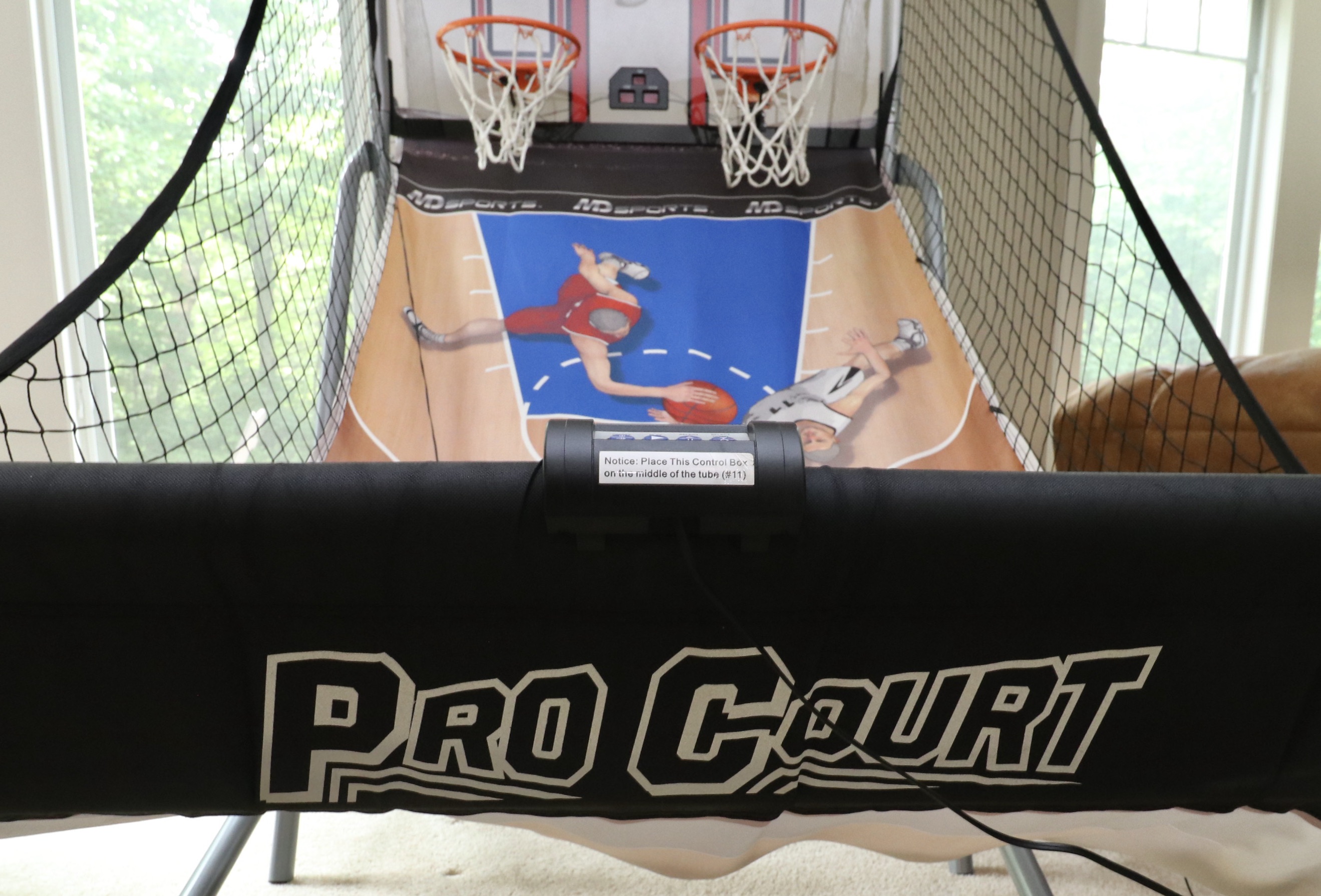 MD Sports Pro Court Advanced 2-Player Electronic Basketball Game