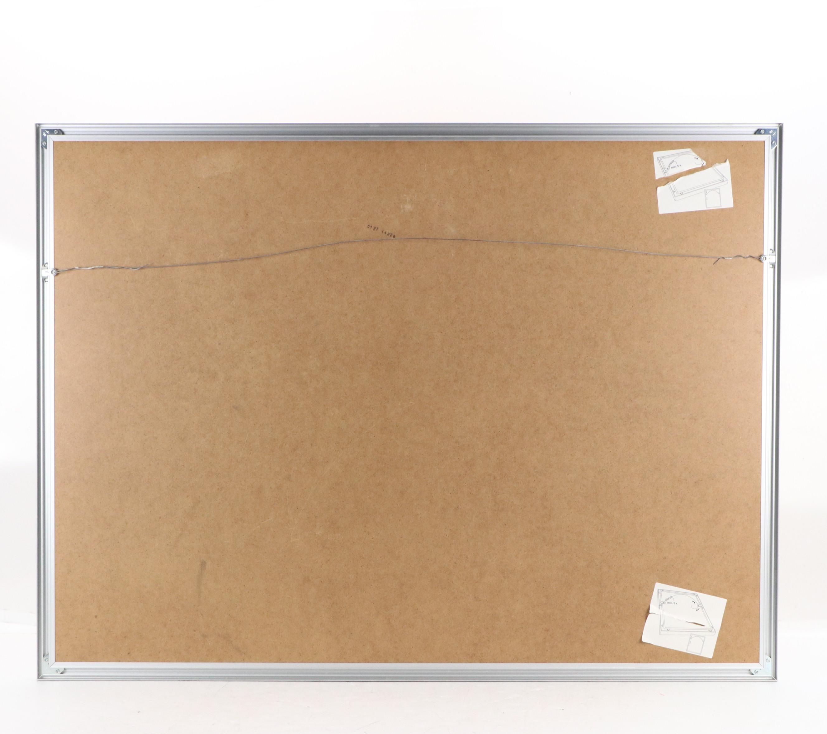 Offset Lithograph Poster After Wassily Kandinsky "Farbstudie..." 1998