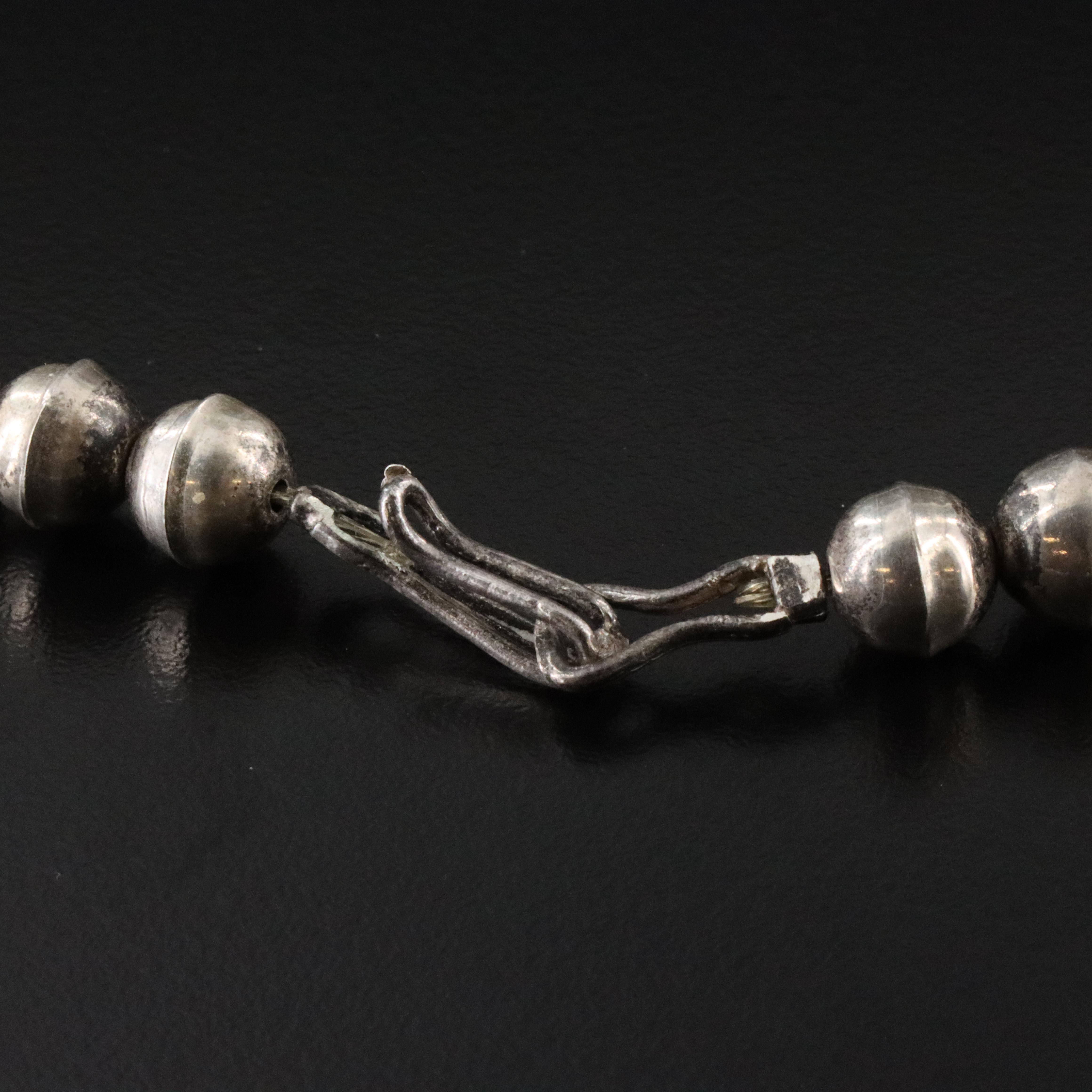 Southwestern Sterling Turquoise and Coral Thunderbird Necklace