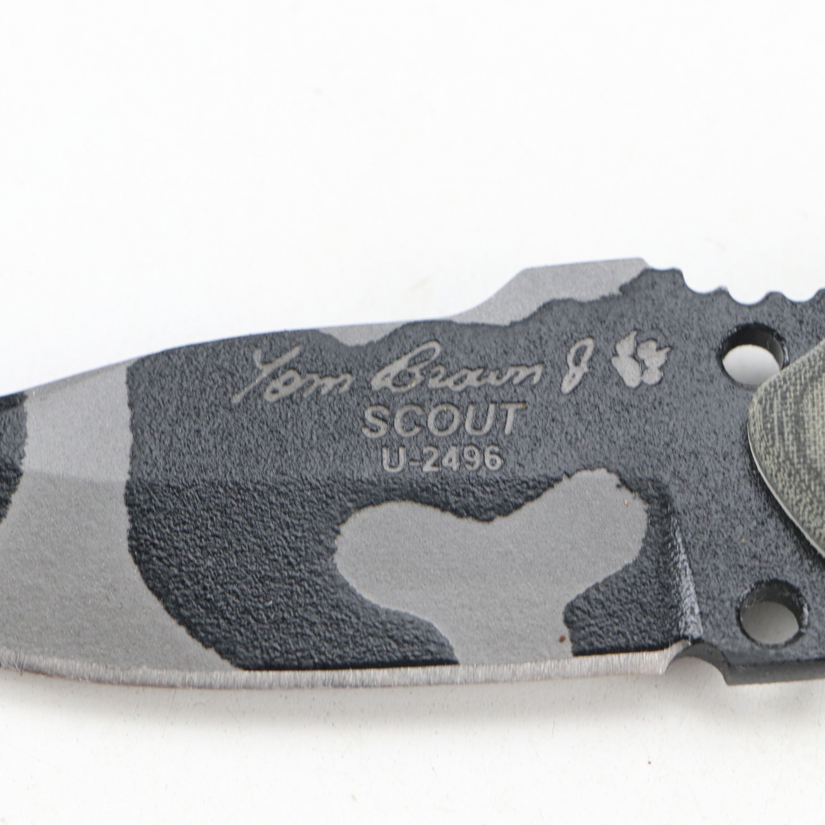 TOPS "Tom Brown Scout" Steel and Composite Handled Fixed Blade Knife
