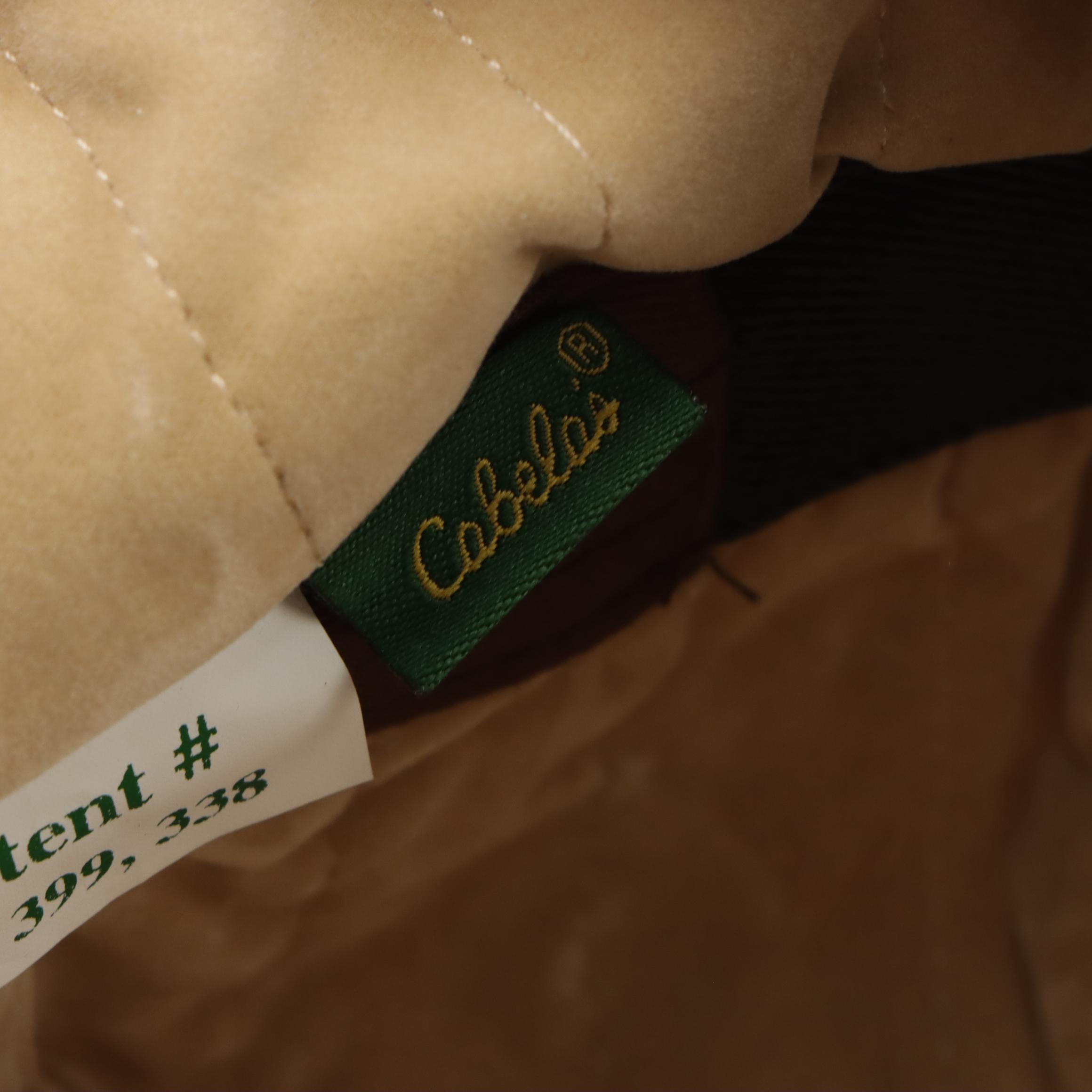 Men's Cabela's Reversible Nylon Zipper-Front Hunting Jacket, Camo Cap & Gloves