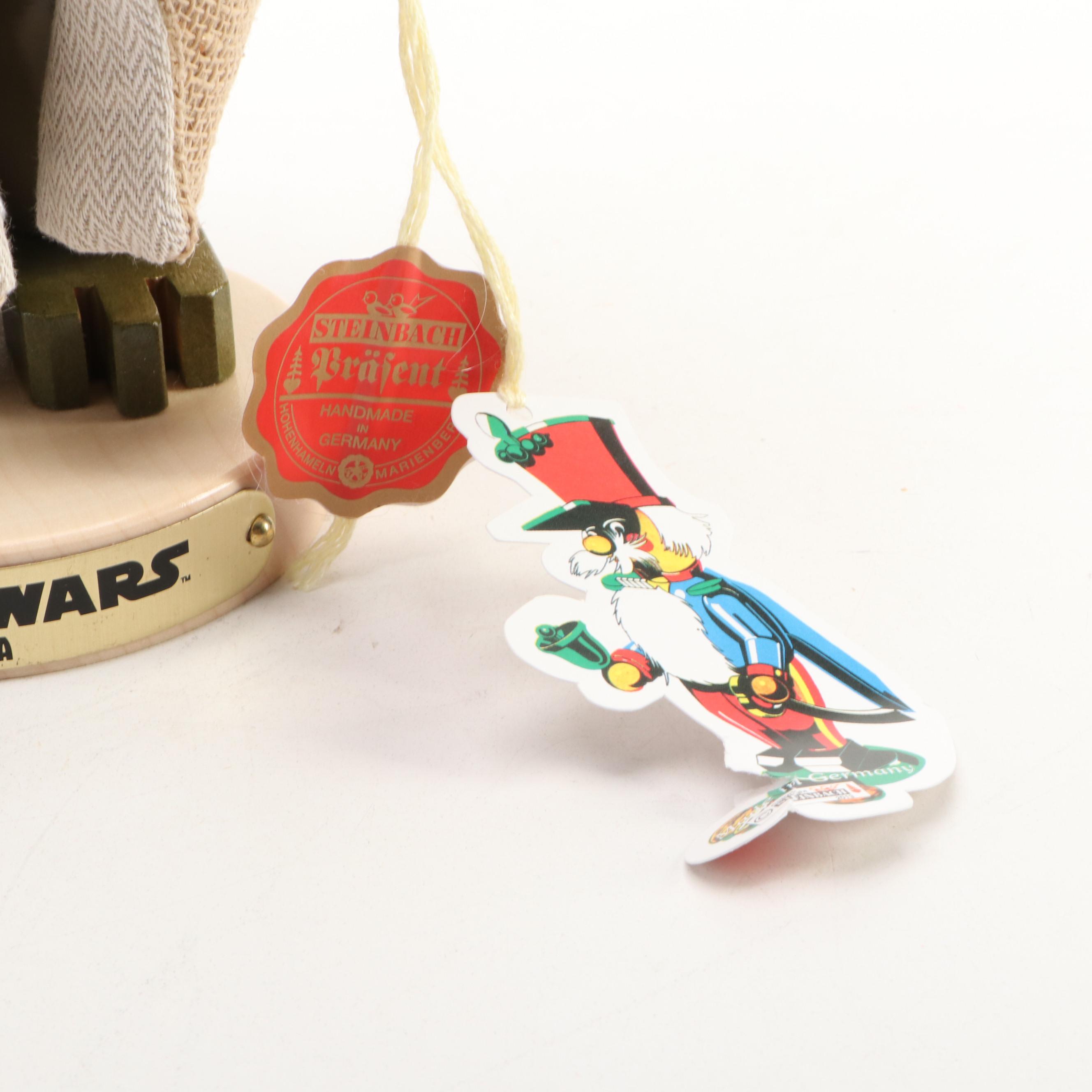 Artist Signed Steinbach "Yoda" Handcrafted Wooden Nutcracker, 2006