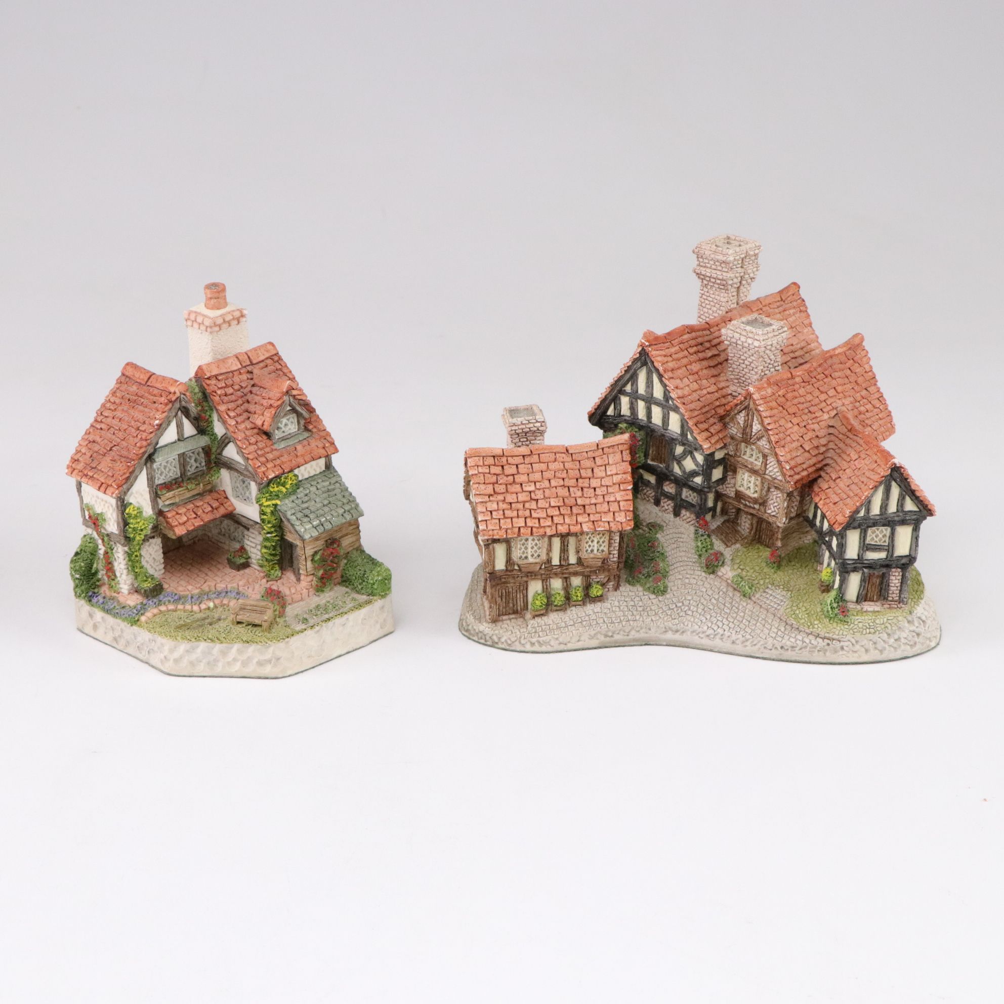 David Winter Cottages "Stratford House" & Other Miniatures