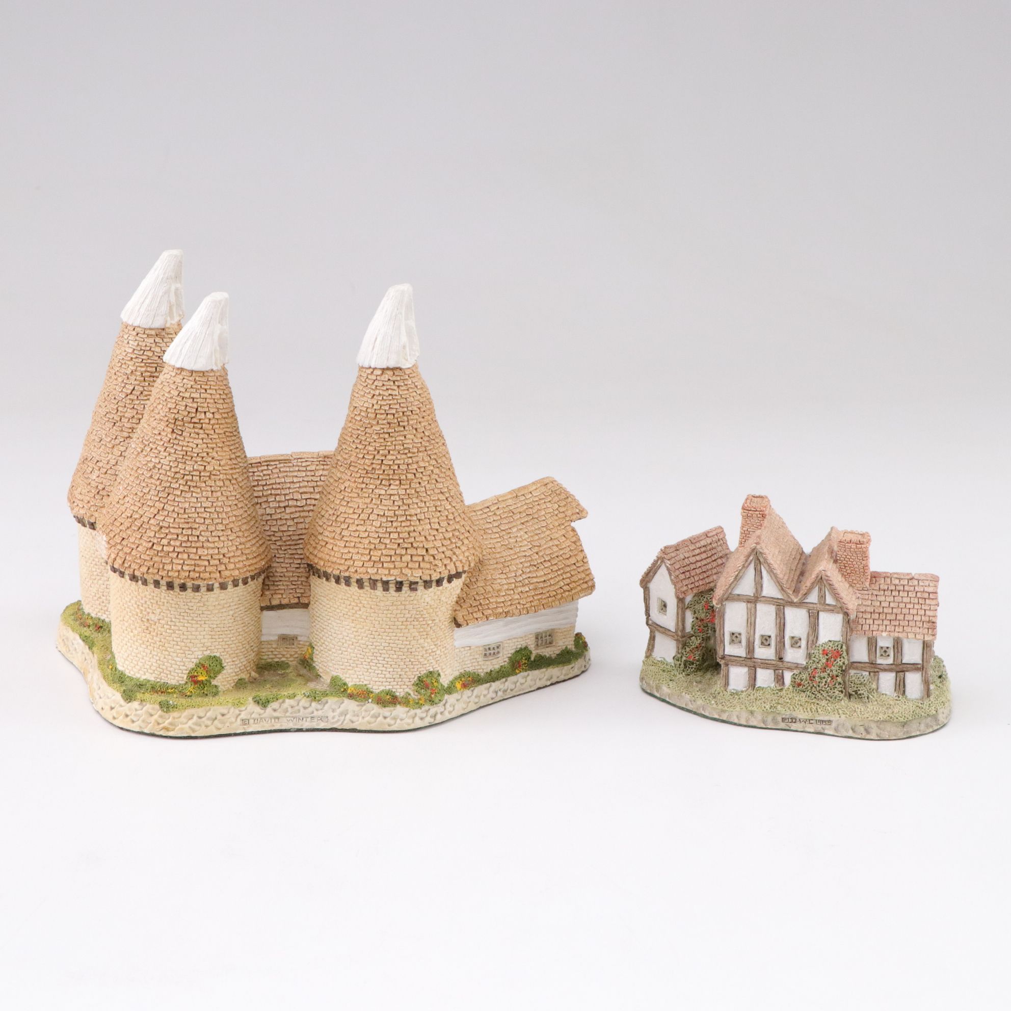 David Winter Cottages "Stratford House" & Other Miniatures